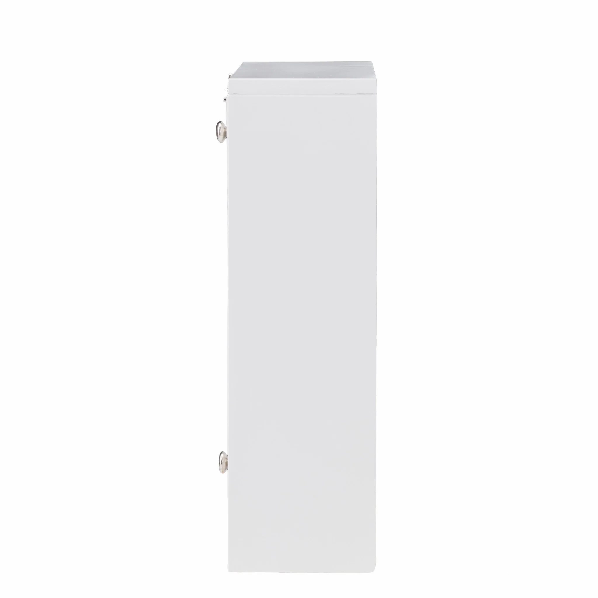 White Wall Mount Folding Desk By Homeroots - Image 7