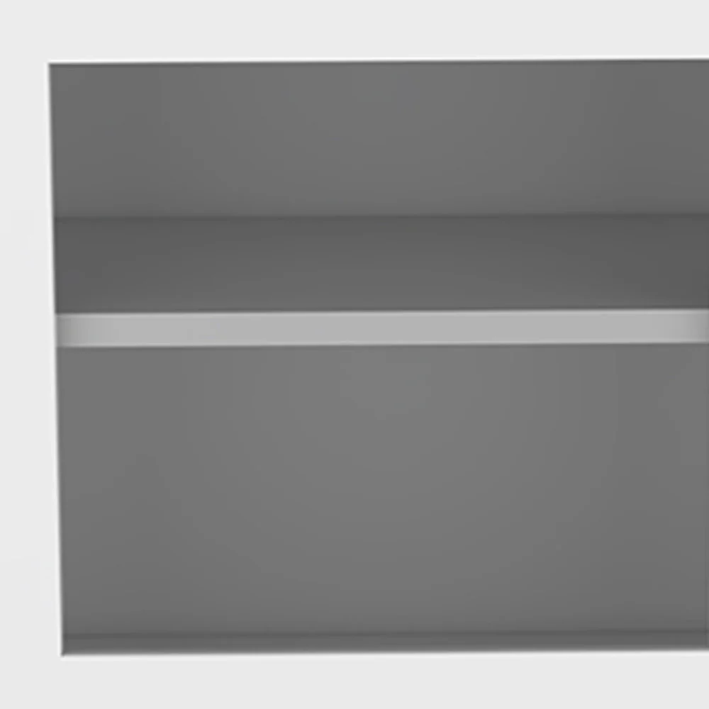 White Wall mounted Accent Cabinet With One Shelf By Homeroots - Image 6