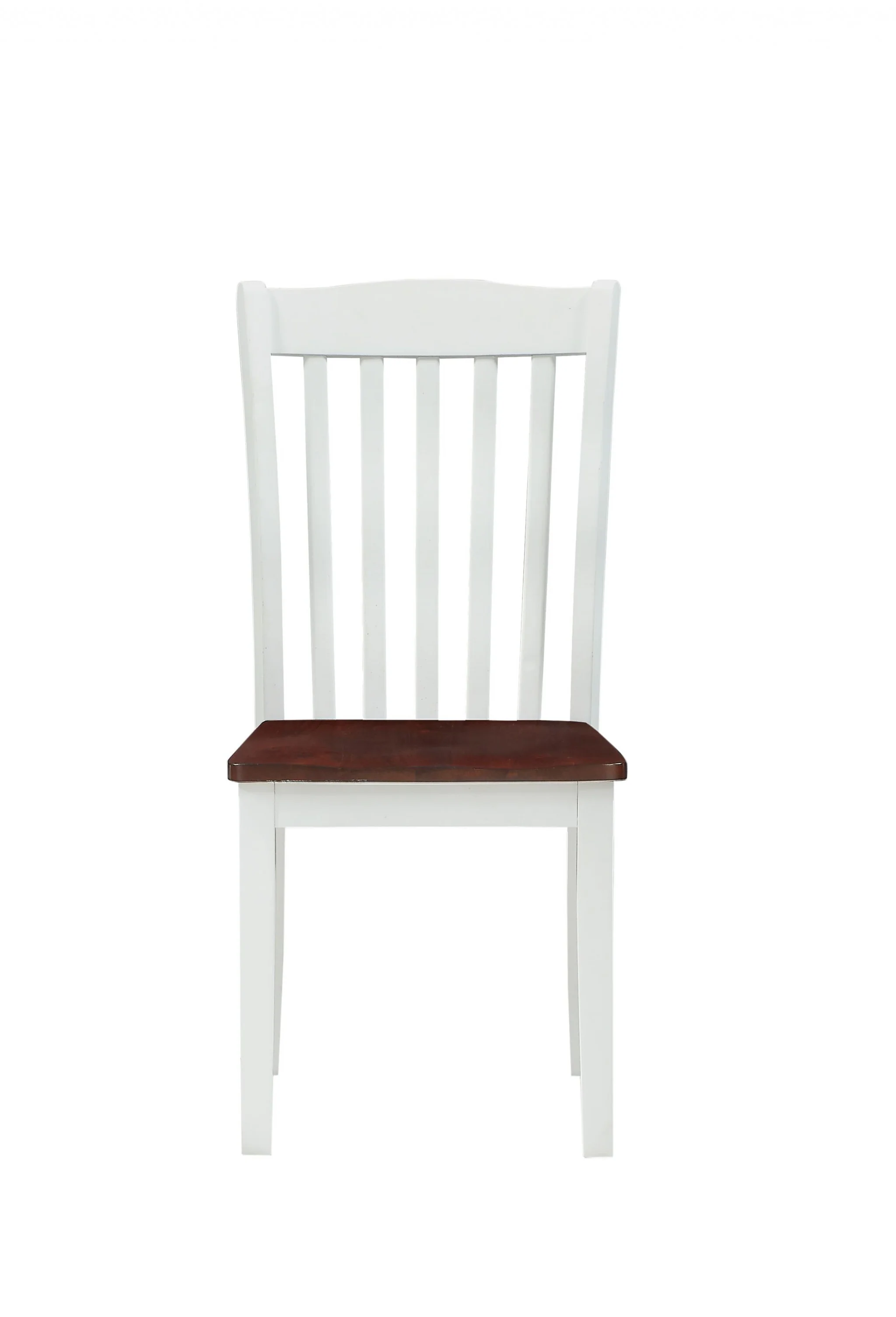 White Walnut Wood 7Pc Pk Dining Set By Homeroots - Image 2