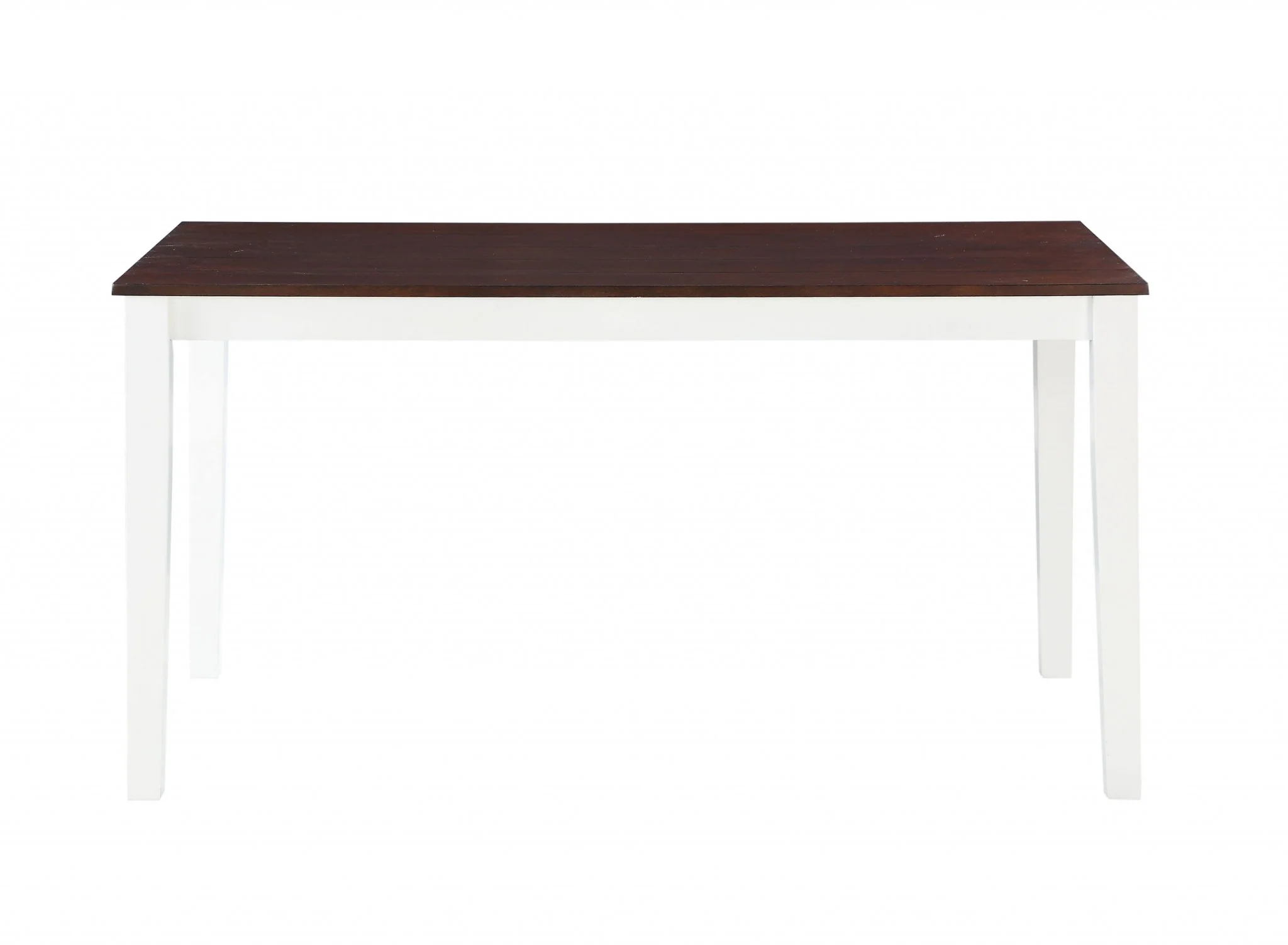 White Walnut Wood 7Pc Pk Dining Set By Homeroots - Image 3