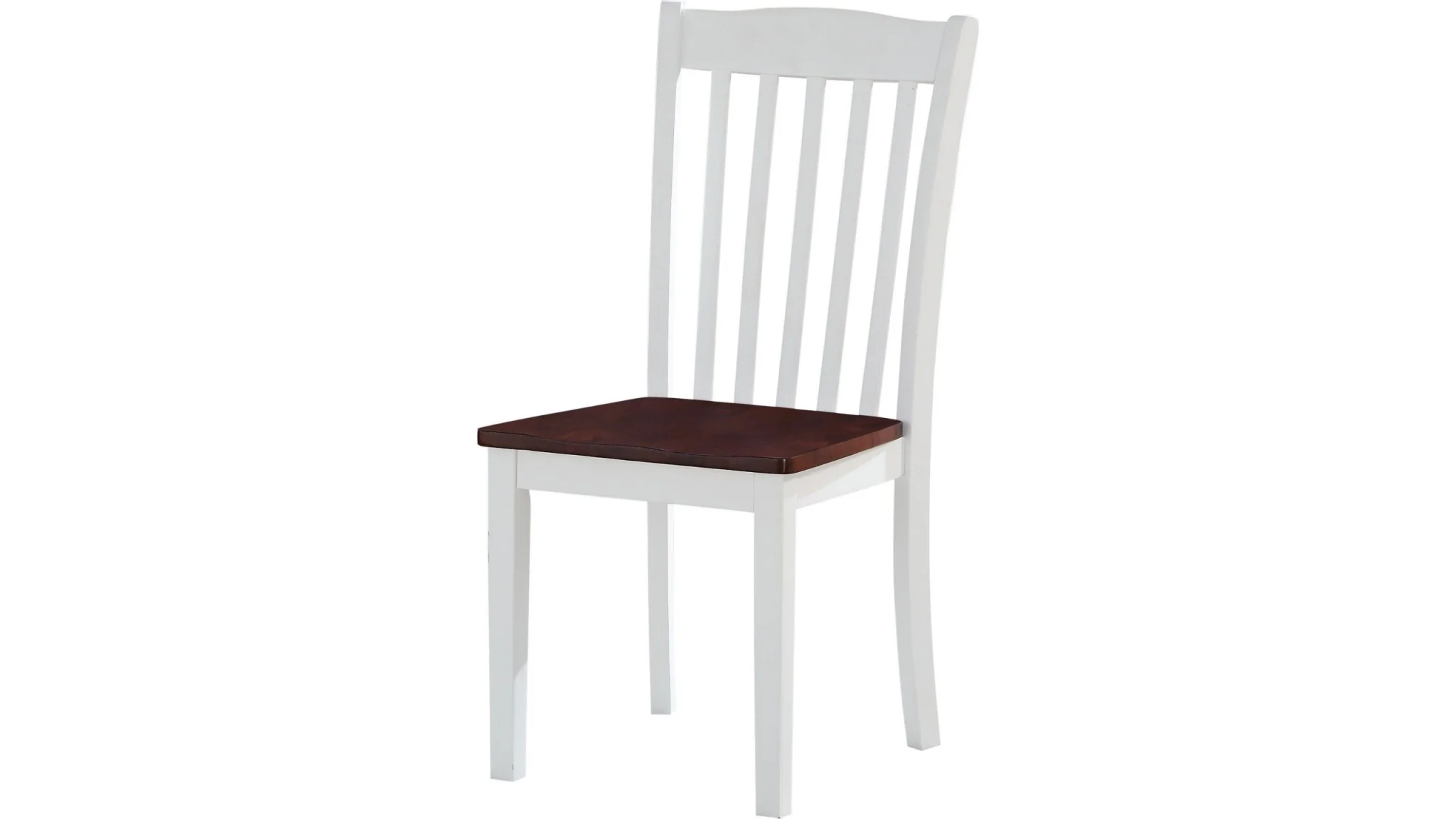 White Walnut Wood 5Pc Pk Dining Set By Homeroots - Image 5