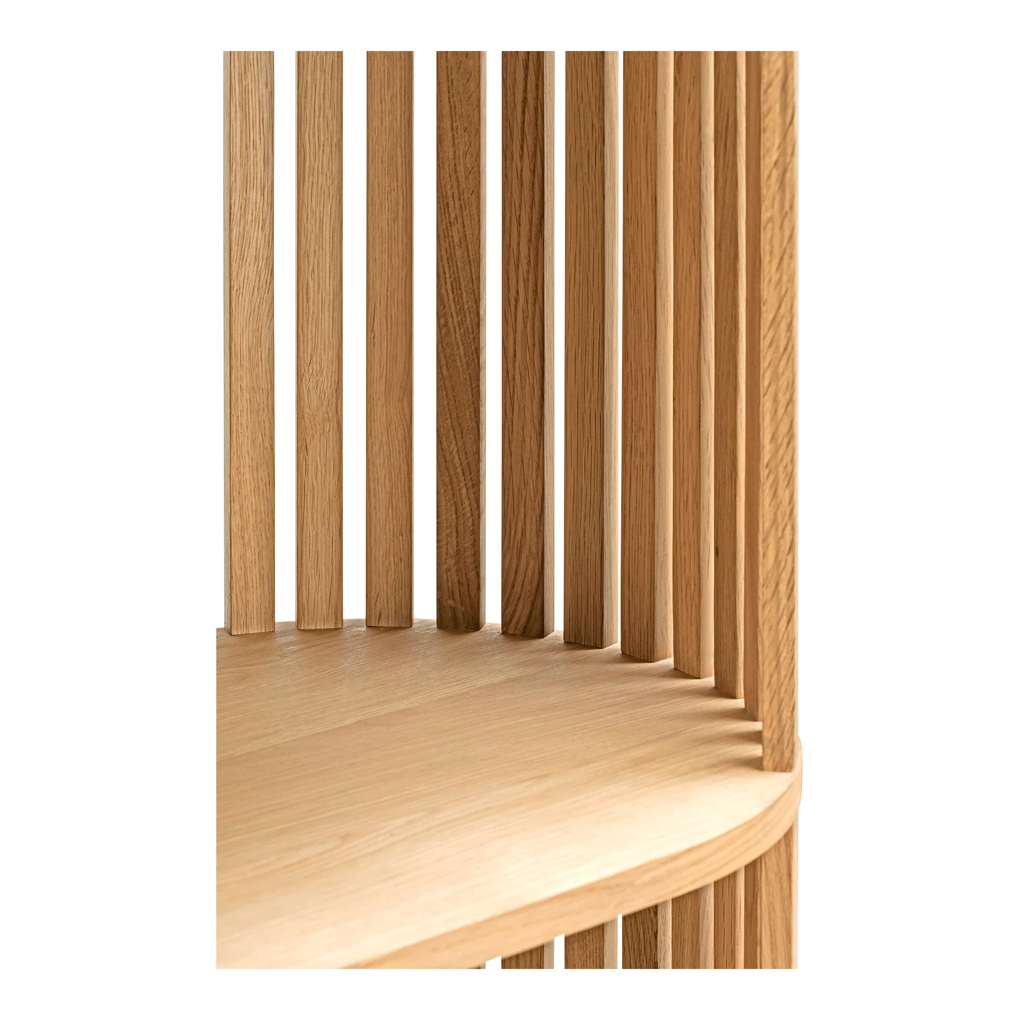 White Wood Three Tier Standard Bookcase By Homeroots - Image 8
