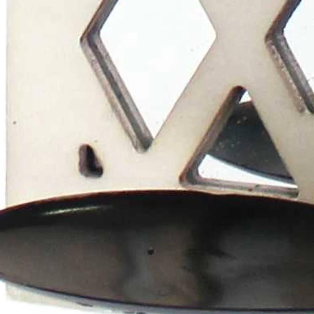 White Wooden Cross - Candle Holder Sconce By Homeroots - Image 5