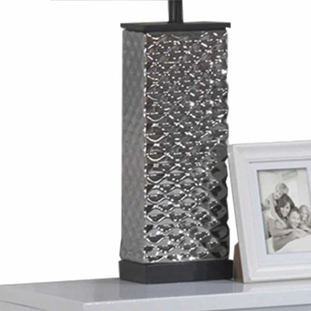 White Wooden Leg Nightstand By Homeroots - Image 3