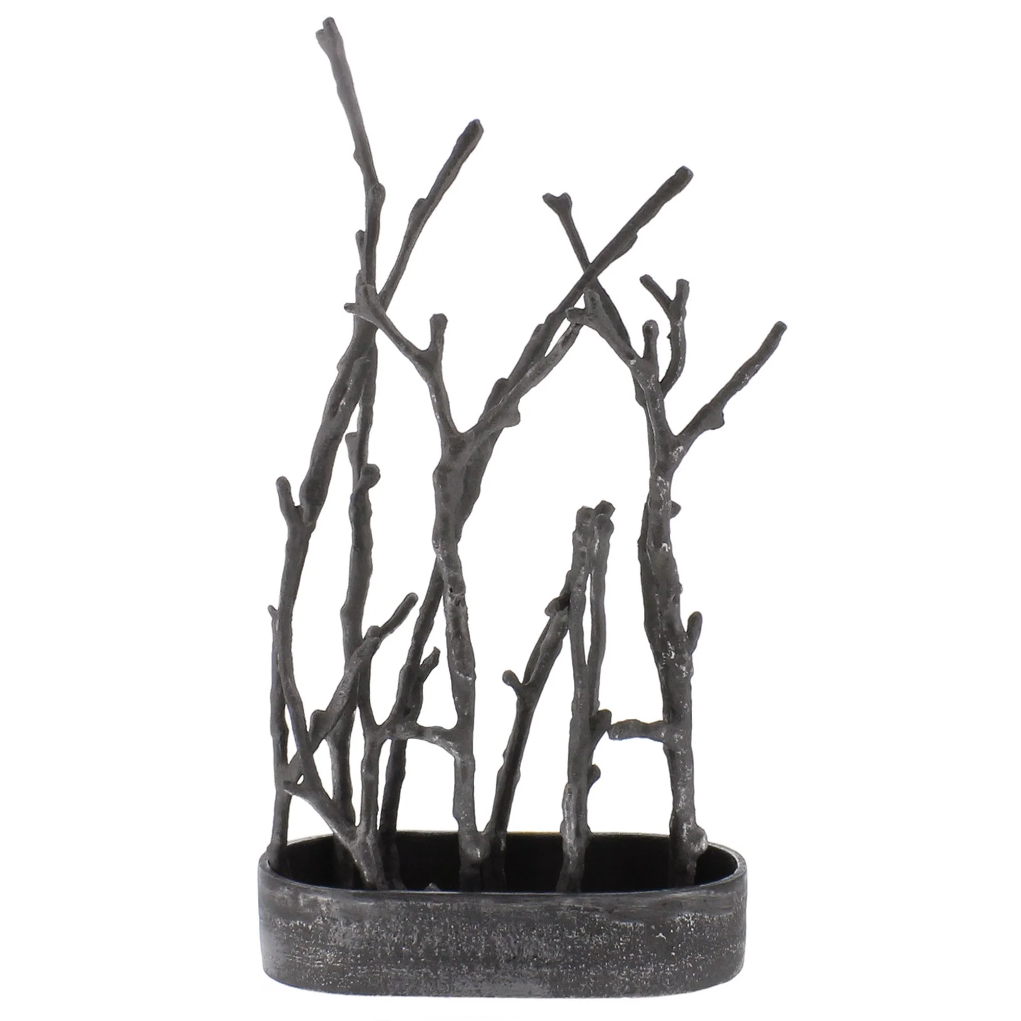 Wide Metal Branches Sculpture By Homeroots - Image 2