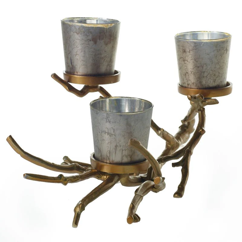 Wildwood Candle Holder By Accent Decor - Image 5