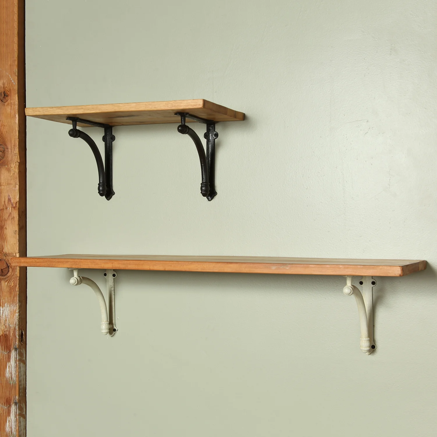 Williamsburg Shelf - 36 in - Antique Black By HomArt - Image 2