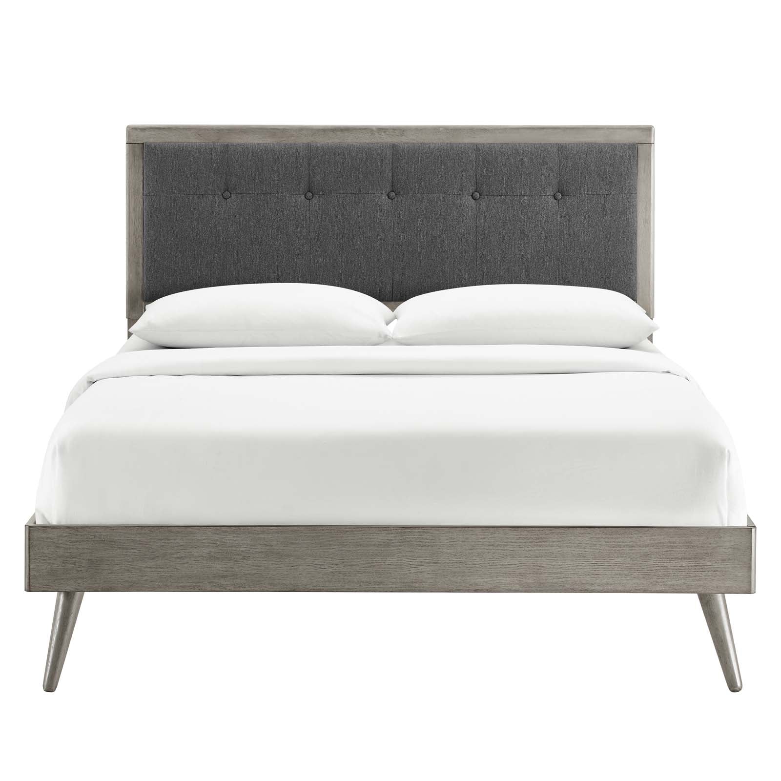 Willow Full Wood Platform Bed With Splayed Legs By Modway - MOD-6637 - Image 16