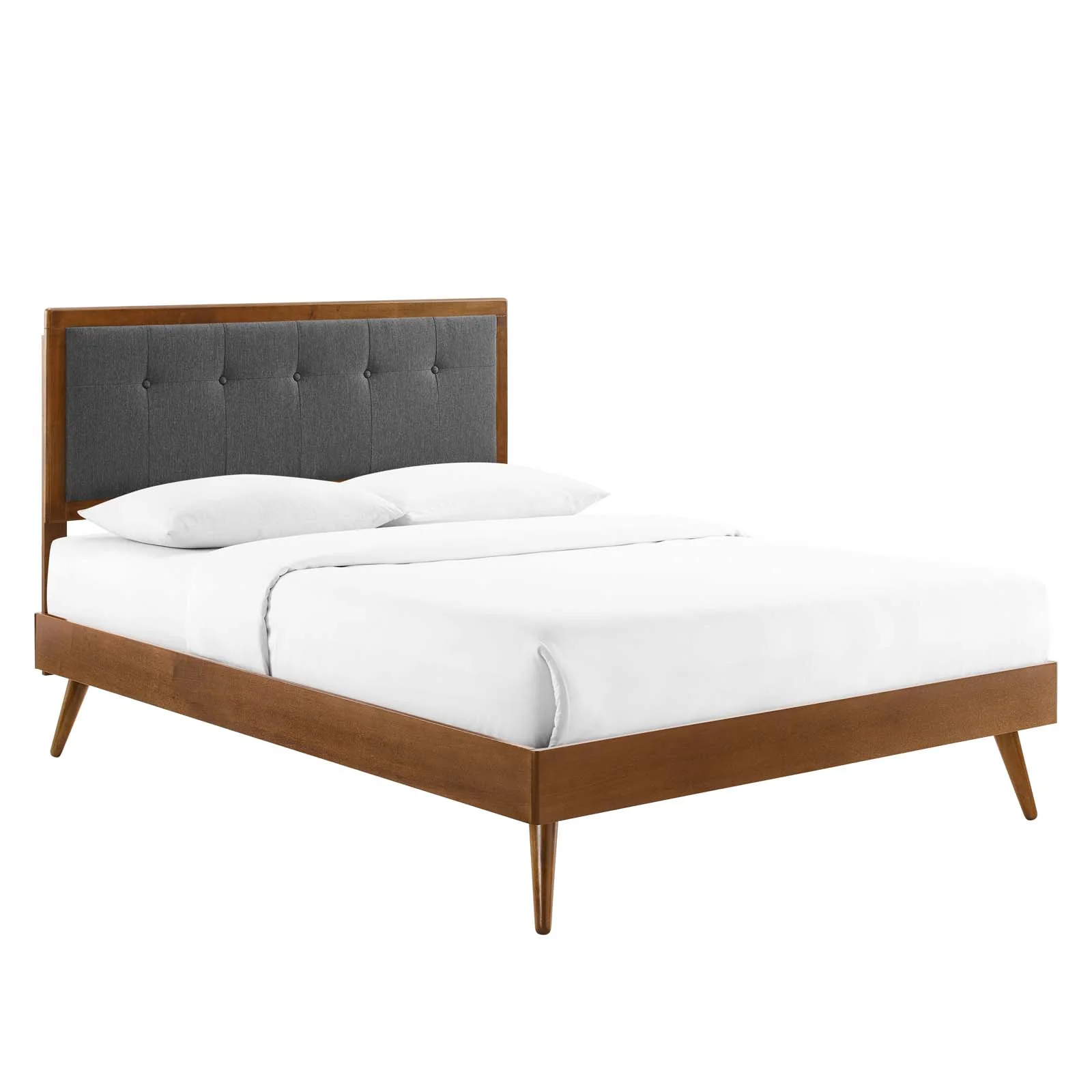 Willow Full Wood Platform Bed With Splayed Legs By Modway - MOD-6637 - Image 35