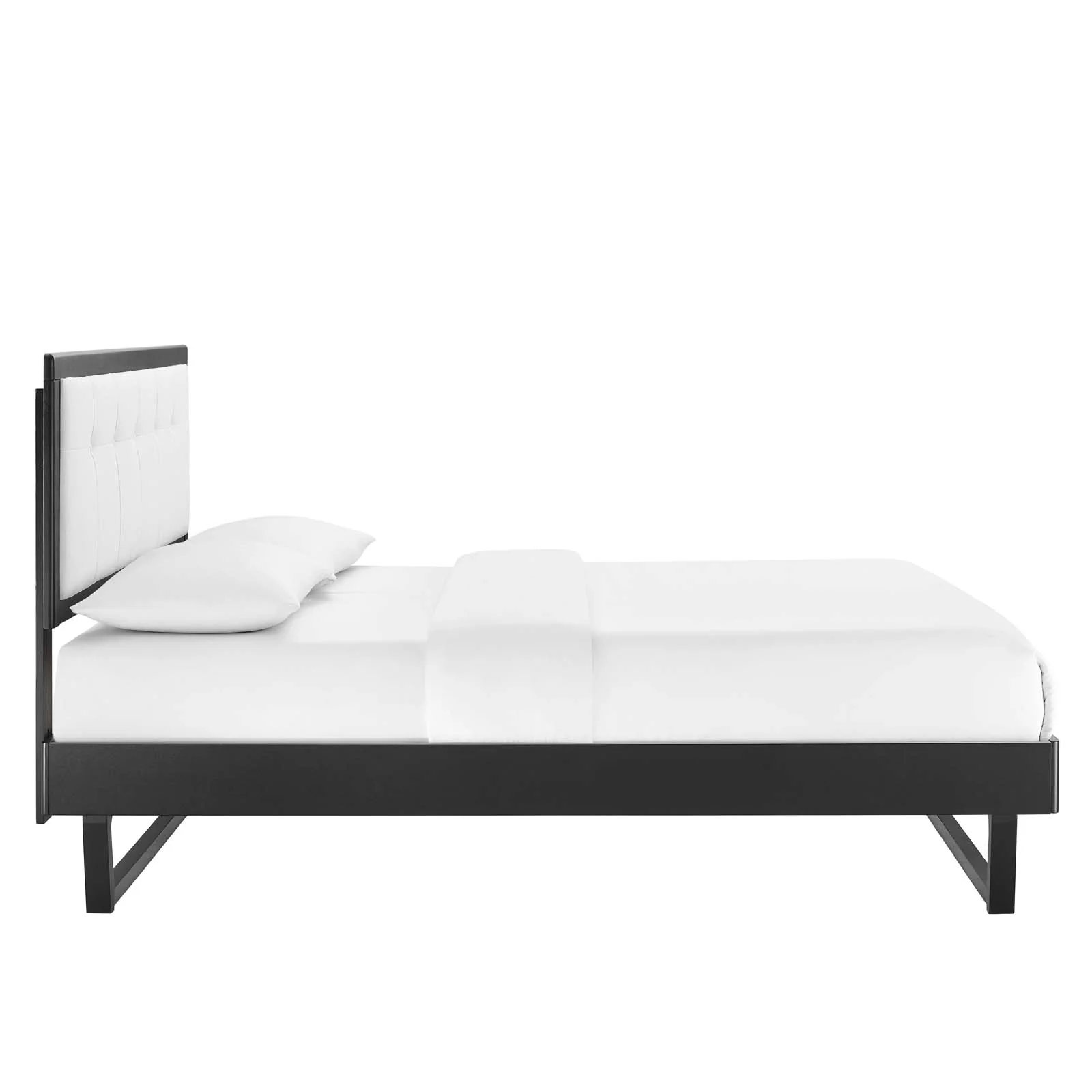 Willow Twin Wood Platform Bed With Angular Frame By Modway - MOD-6636 - Image 4