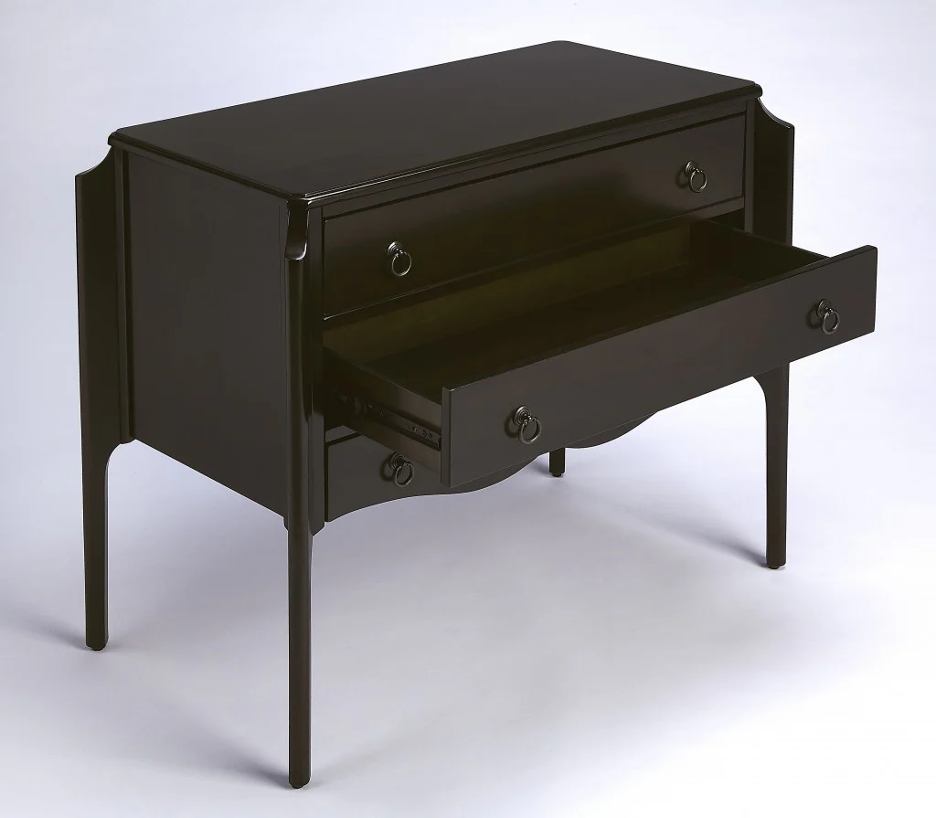 Wilshire Chocolate 3 Drawer Chest By Homeroots - Image 3