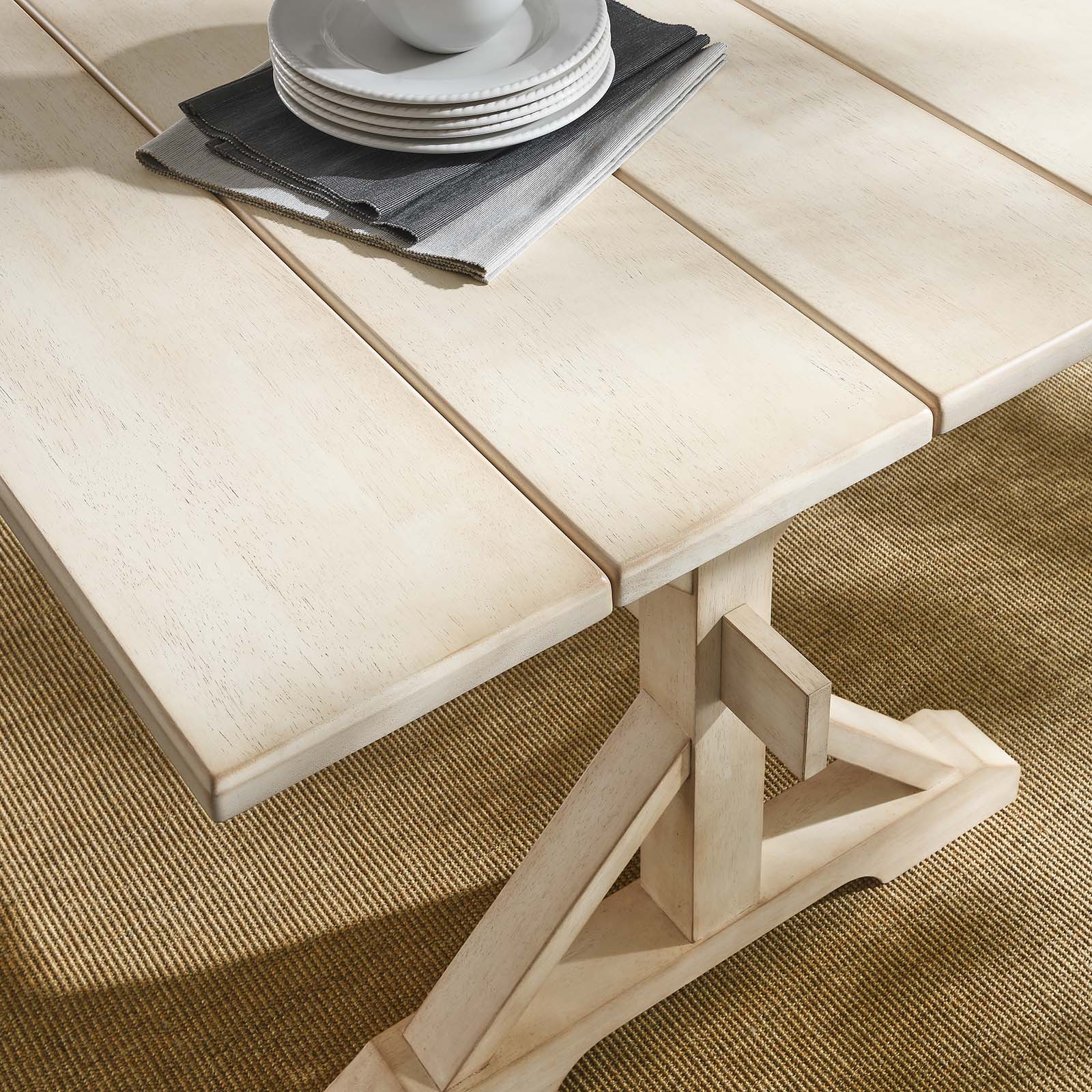Windchime 71" Wood Dining Table By Modway - EEI-4579 - Image 19