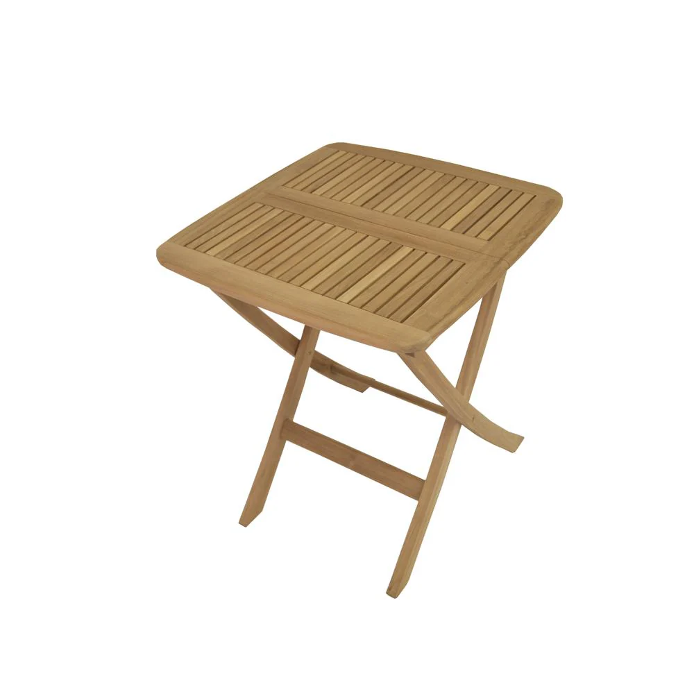 Windsor 24" Square Picnic Folding Table By Anderson Teak - Image 4