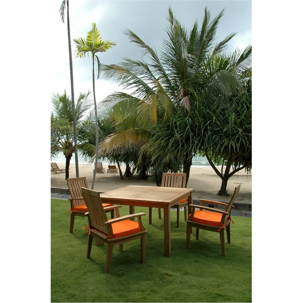 Windsor Brianna 5-Pieces Dining Table Set By Anderson Teak - Image 2
