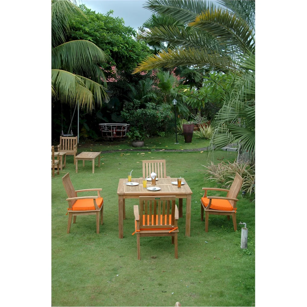 Windsor Brianna 5-Pieces Dining Table Set By Anderson Teak - Image 4