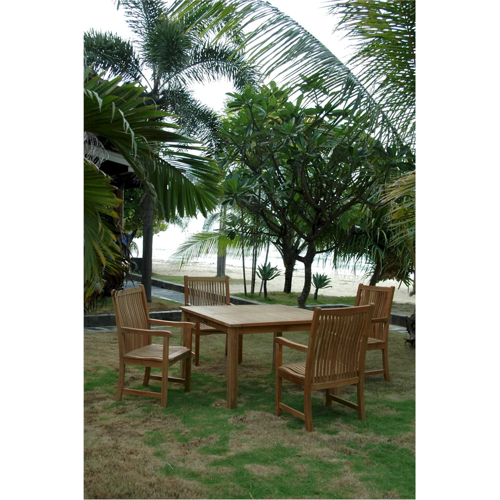 Windsor Chicago 5-Pieces Dining Table Set By Anderson Teak - Image 2