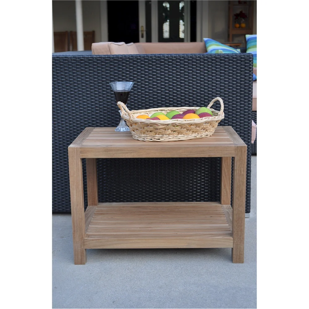 Windsor Side Table 2-Tier By Anderson Teak - Image 3