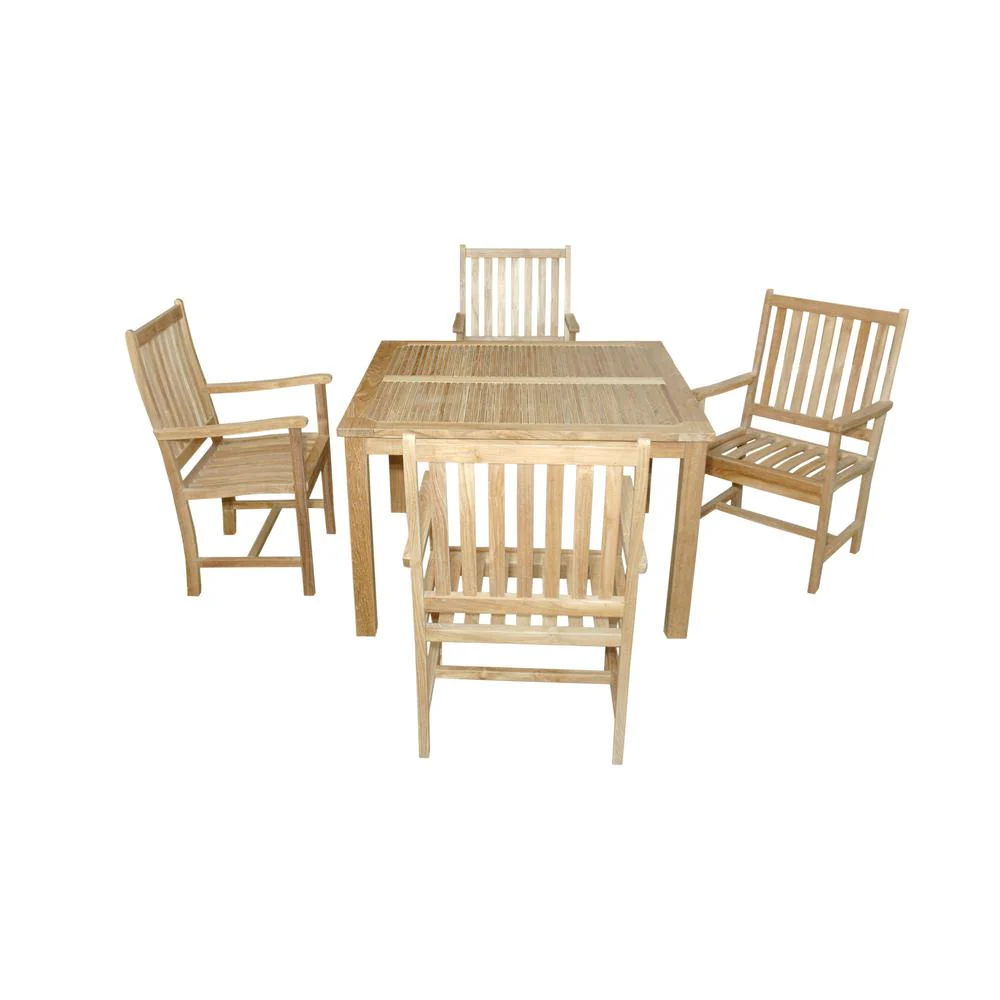 Windsor Wilshire 5-Pieces Dining Set By Anderson Teak - Image 2