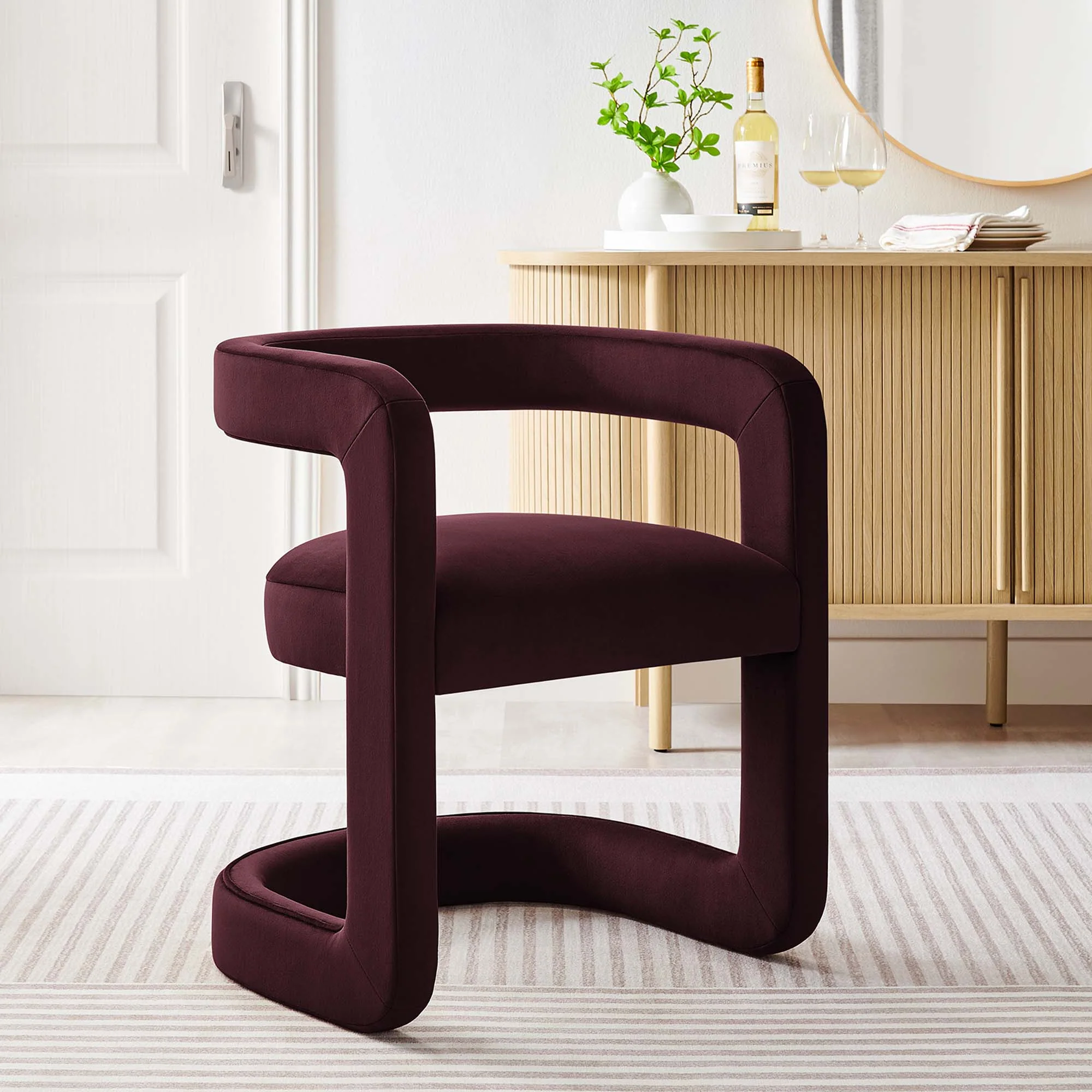 Winslow Barrel Performance Velvet Dining Chair  by Modway - Image 22