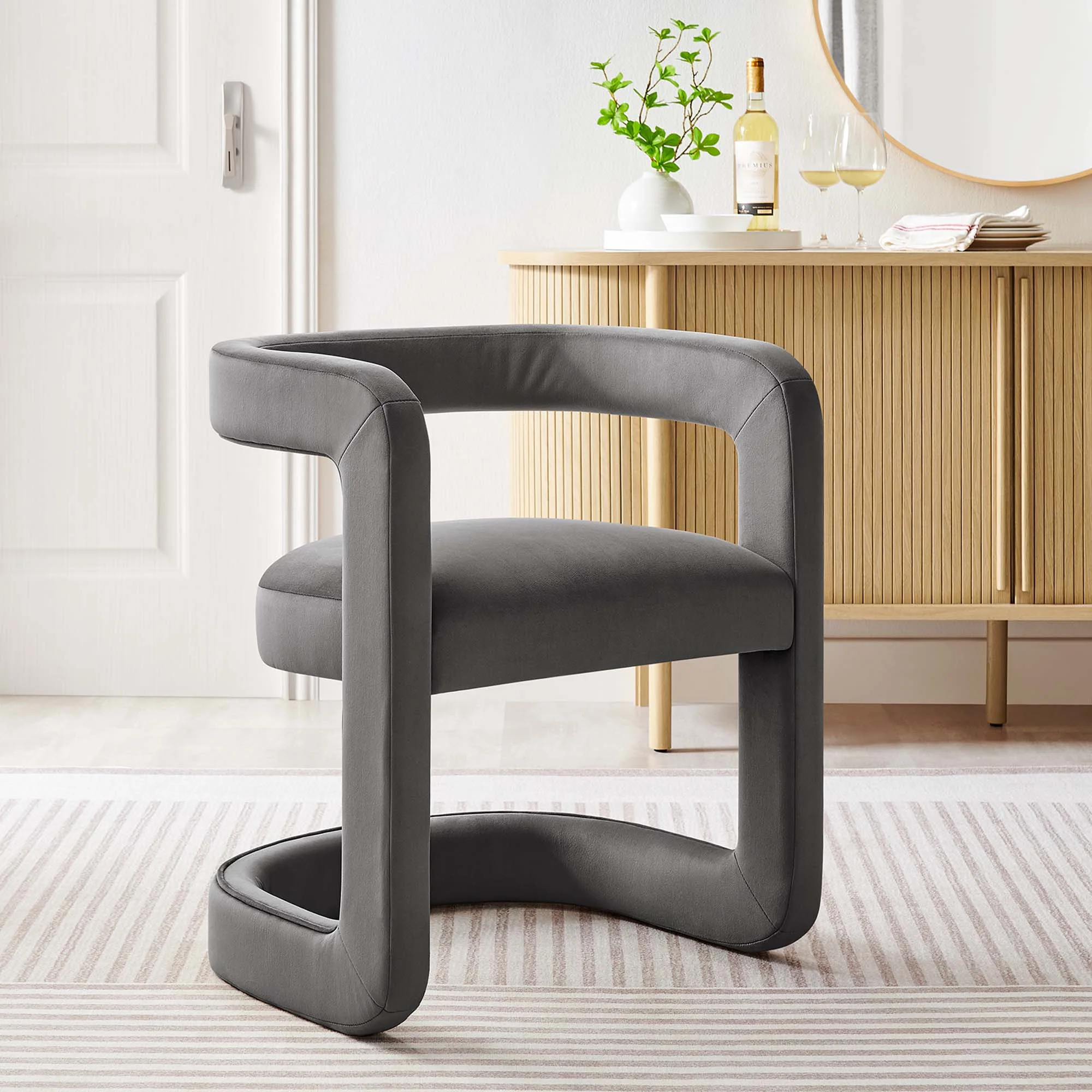Winslow Barrel Performance Velvet Dining Chair  by Modway - Image 32