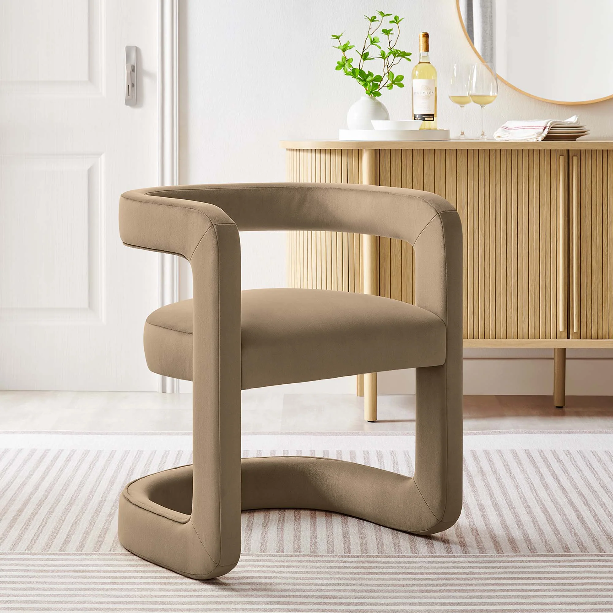 Winslow Barrel Performance Velvet Dining Chair  by Modway - Image 34