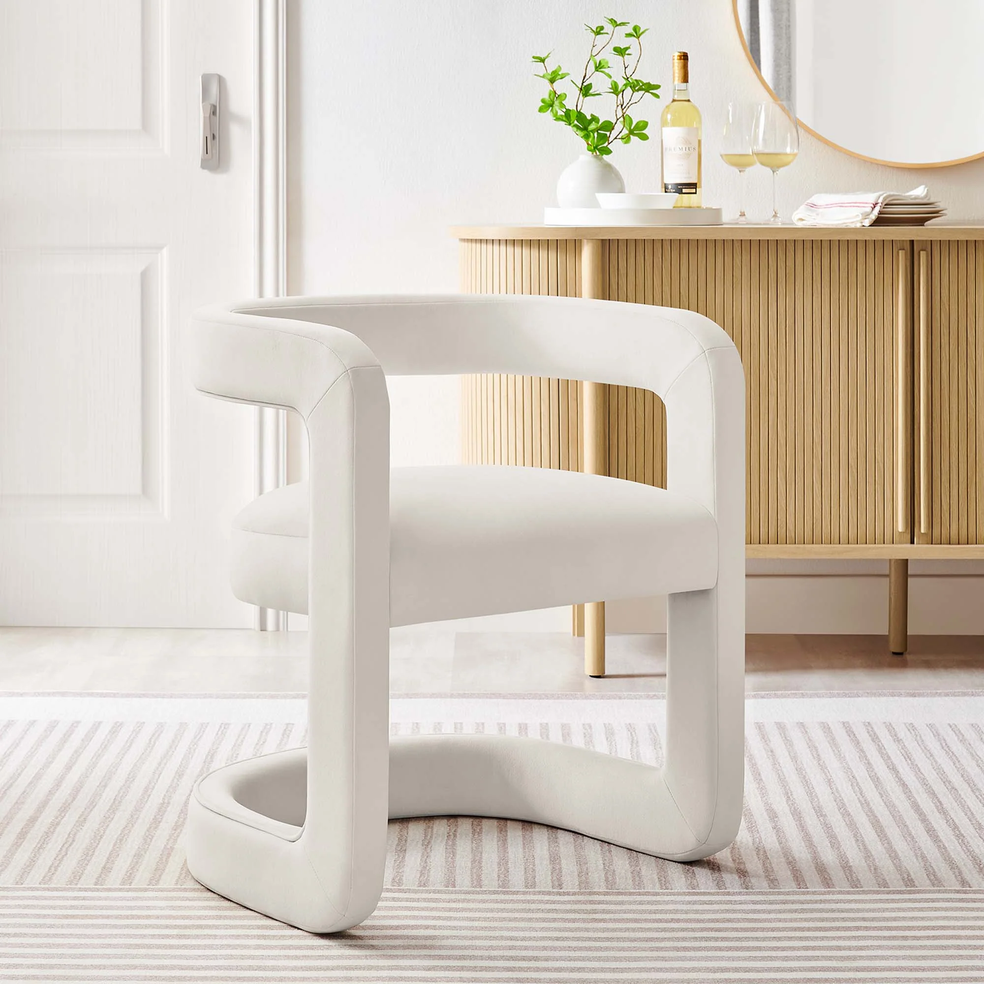 Winslow Barrel Performance Velvet Dining Chair  by Modway - Image 9