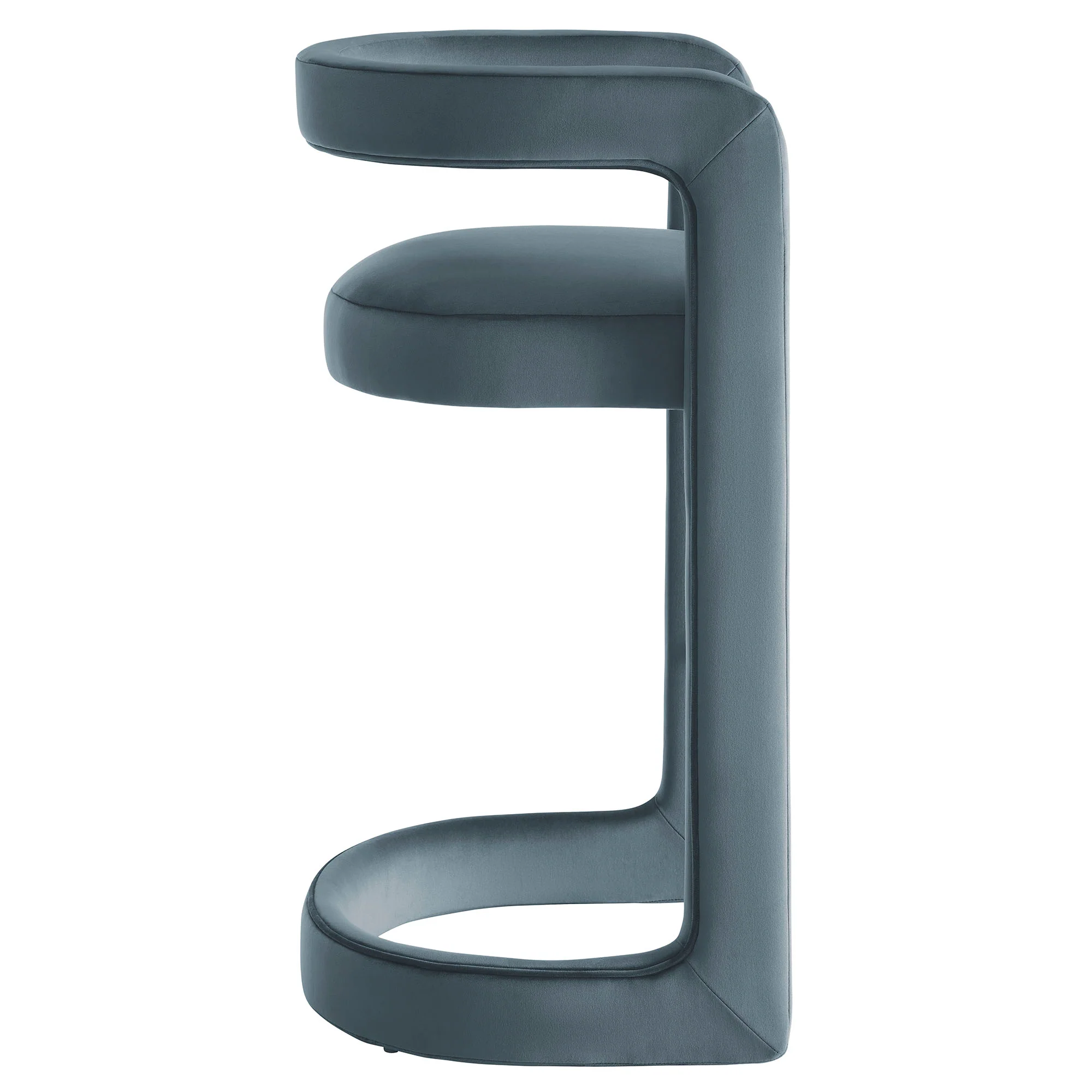 Winslow Performance Velvet Bar Stool by Modway - Image 11
