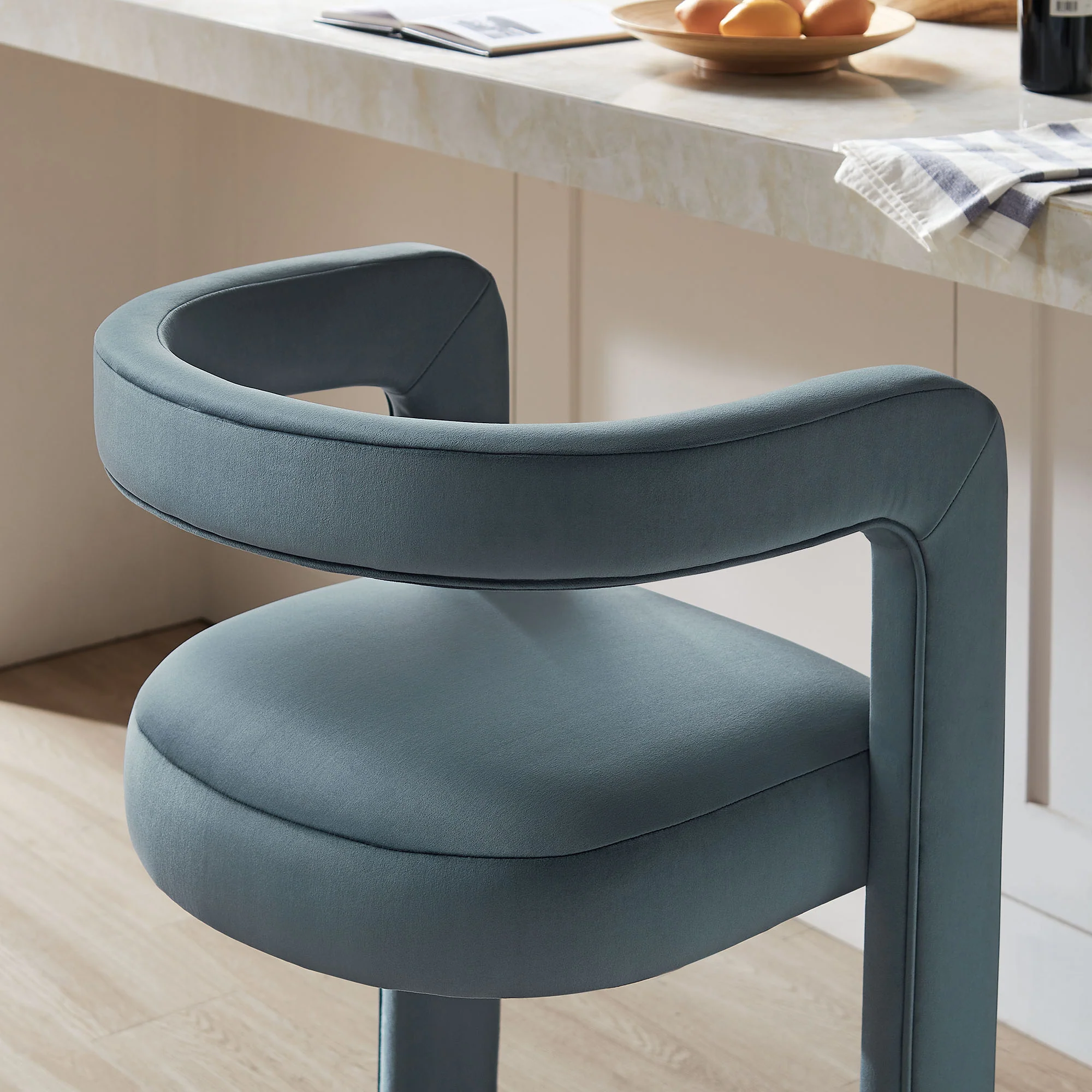 Winslow Performance Velvet Bar Stool by Modway - Image 15