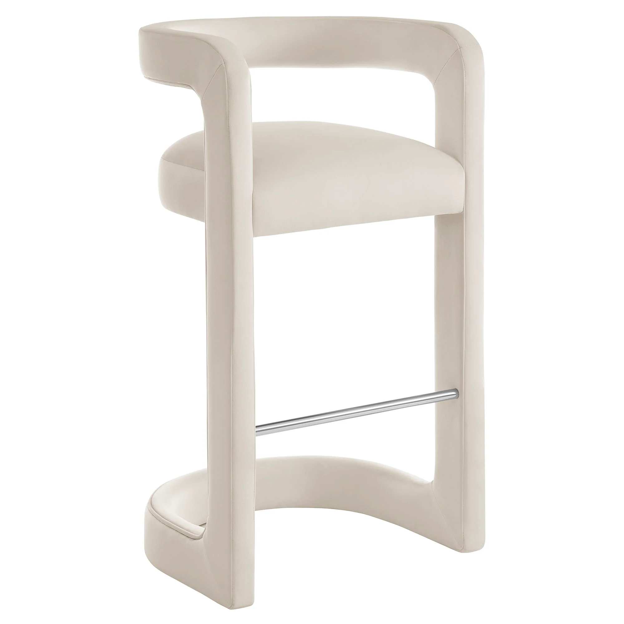 Winslow Performance Velvet Bar Stool by Modway - Image 2