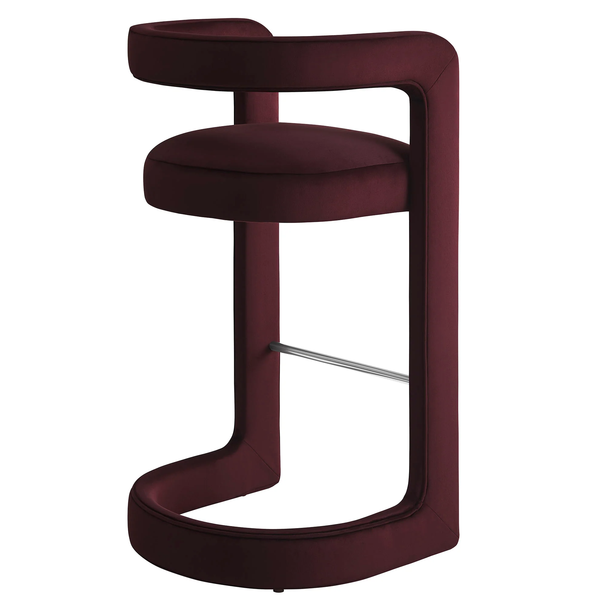Winslow Performance Velvet Bar Stool by Modway - Image 21