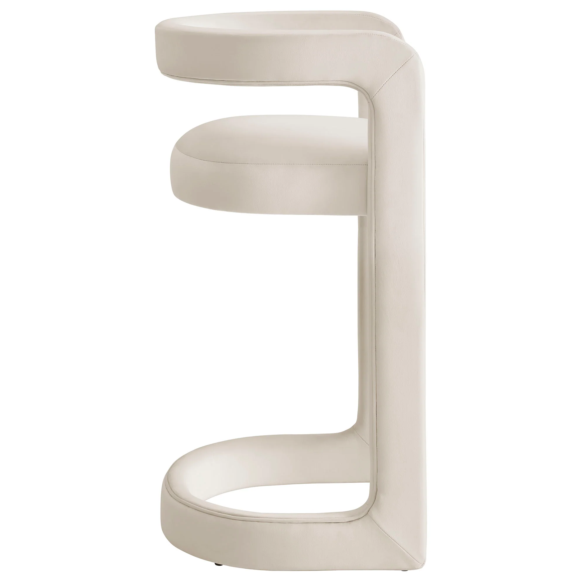 Winslow Performance Velvet Bar Stool by Modway - Image 3