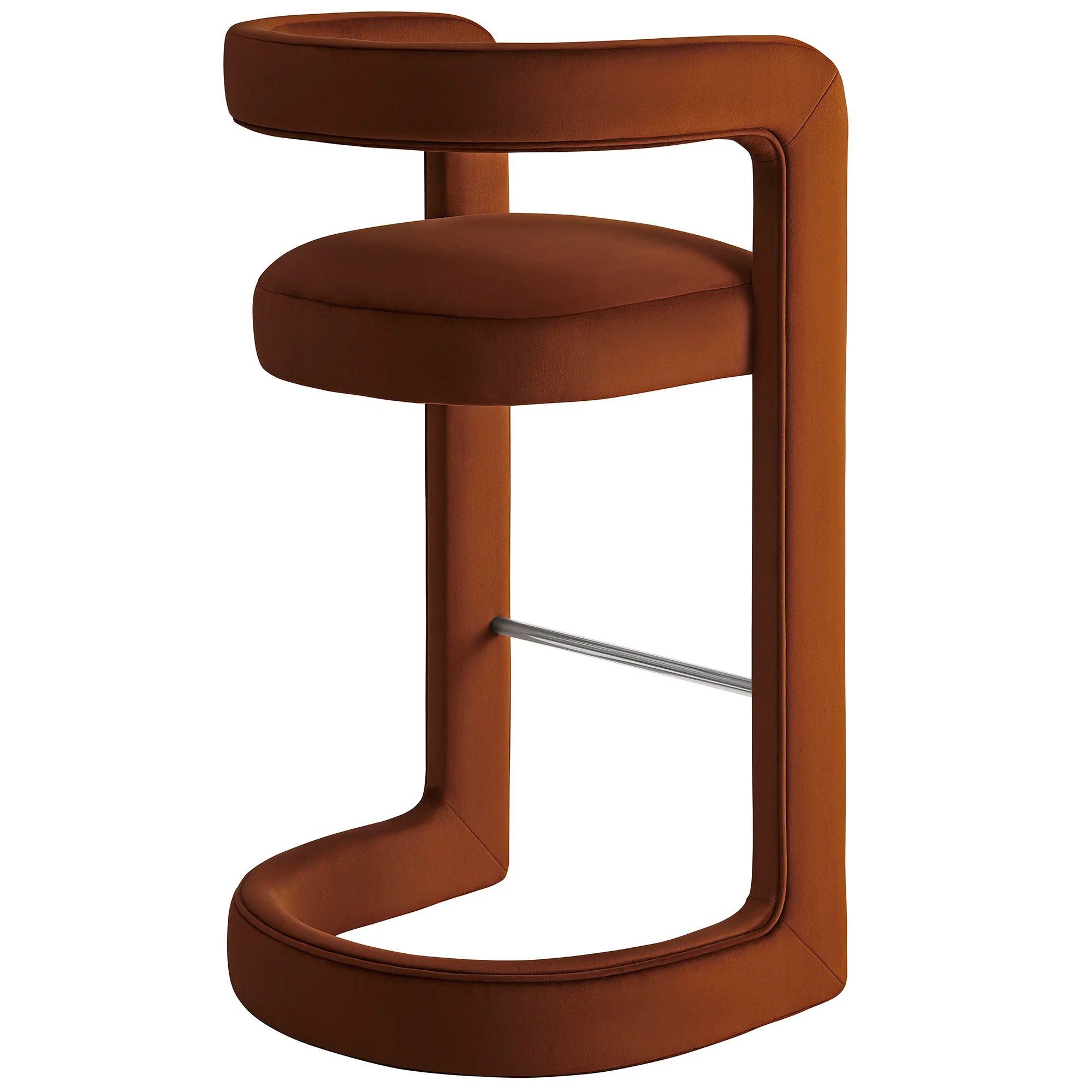 Winslow Performance Velvet Bar Stool by Modway - Image 30