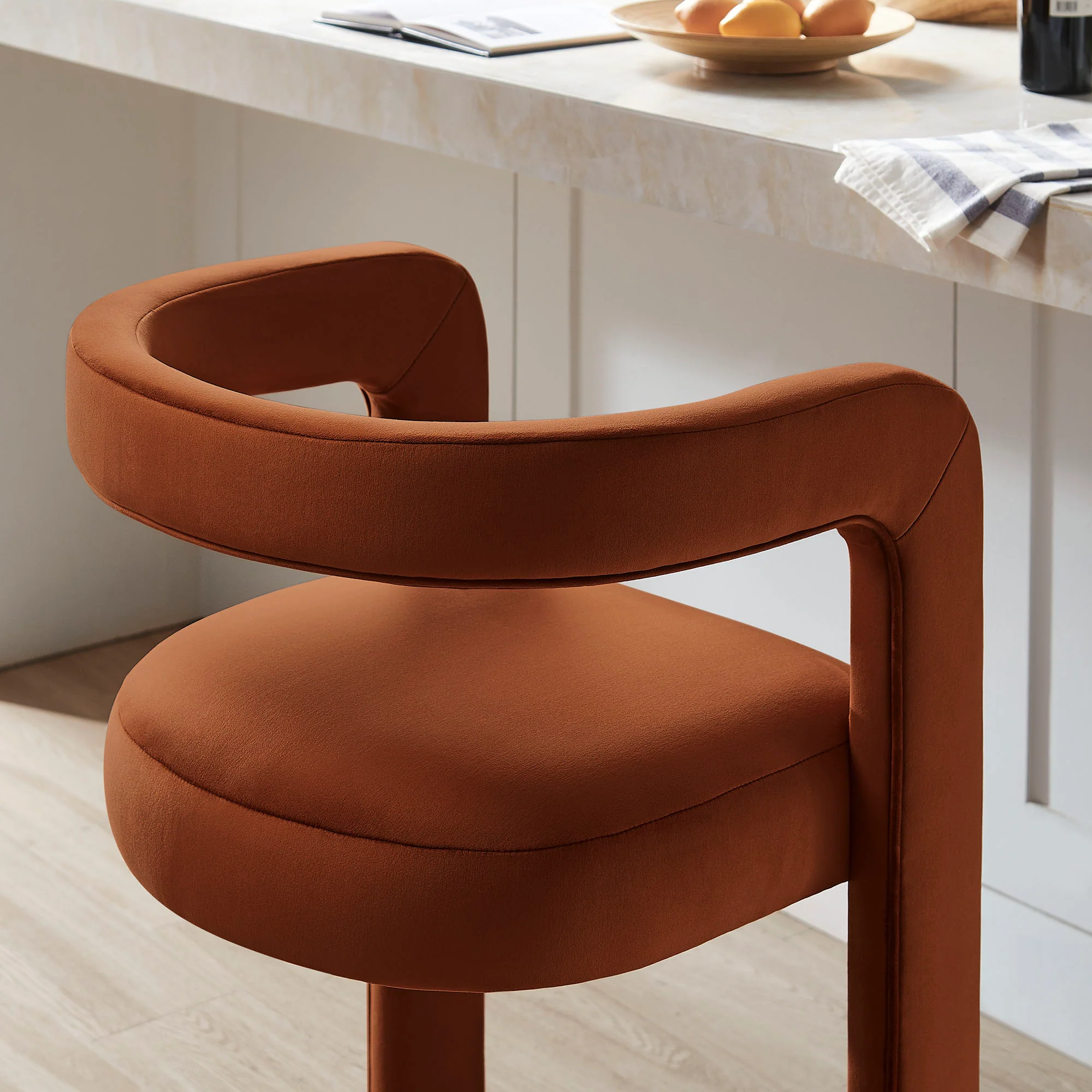 Winslow Performance Velvet Bar Stool by Modway - Image 33