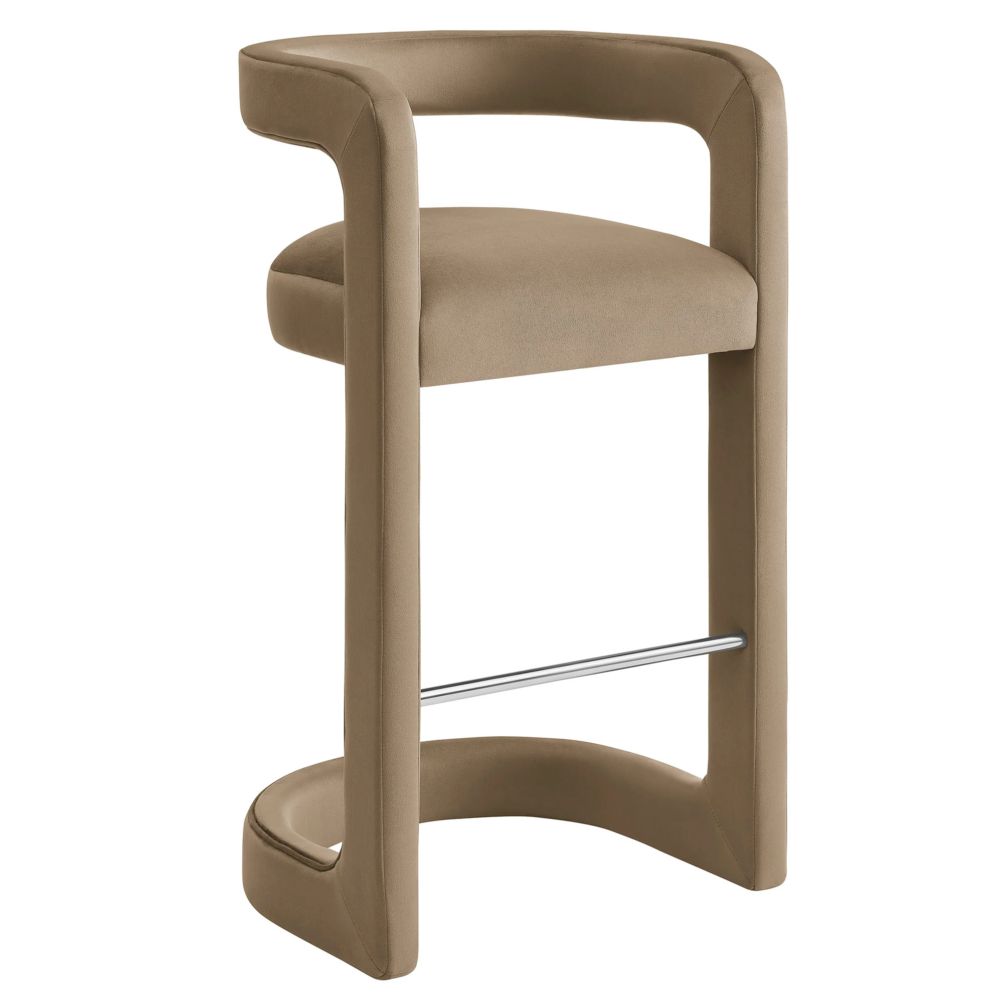 Winslow Performance Velvet Bar Stool by Modway - Image 46