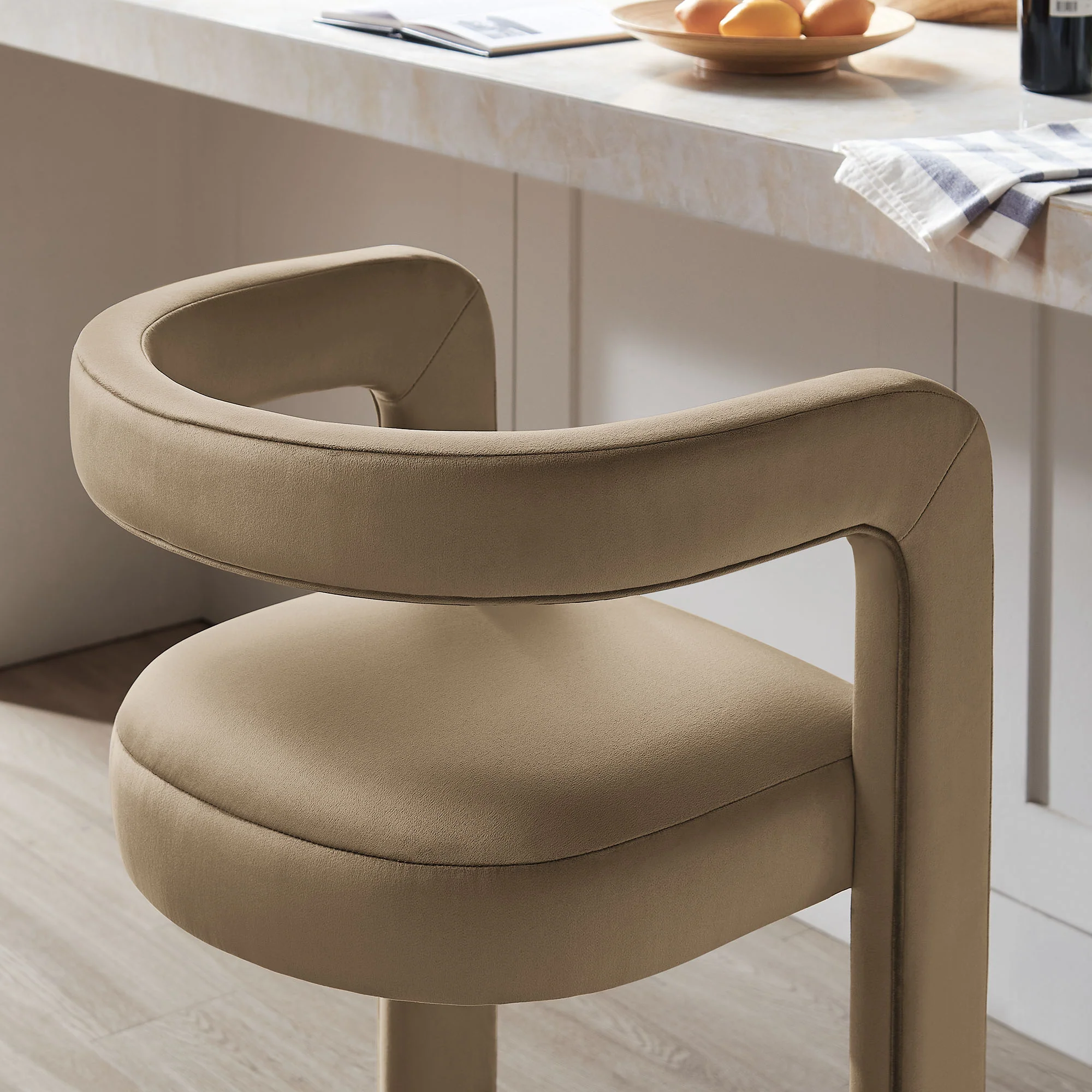 Winslow Performance Velvet Bar Stool by Modway - Image 51