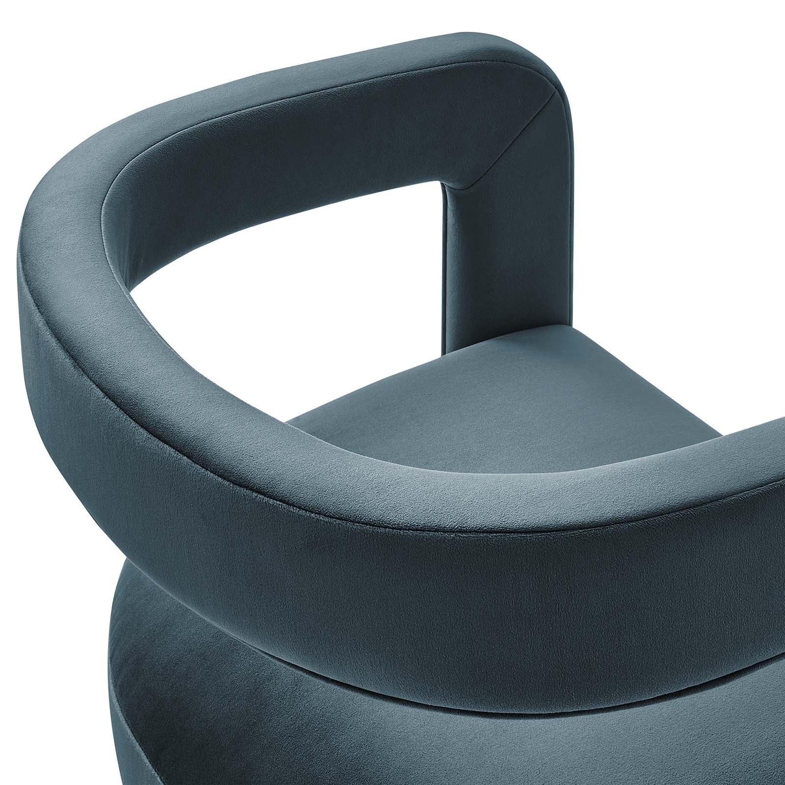 Winslow Performance Velvet Barrel Accent Chair By Modway - EEI-6778 - Image 15