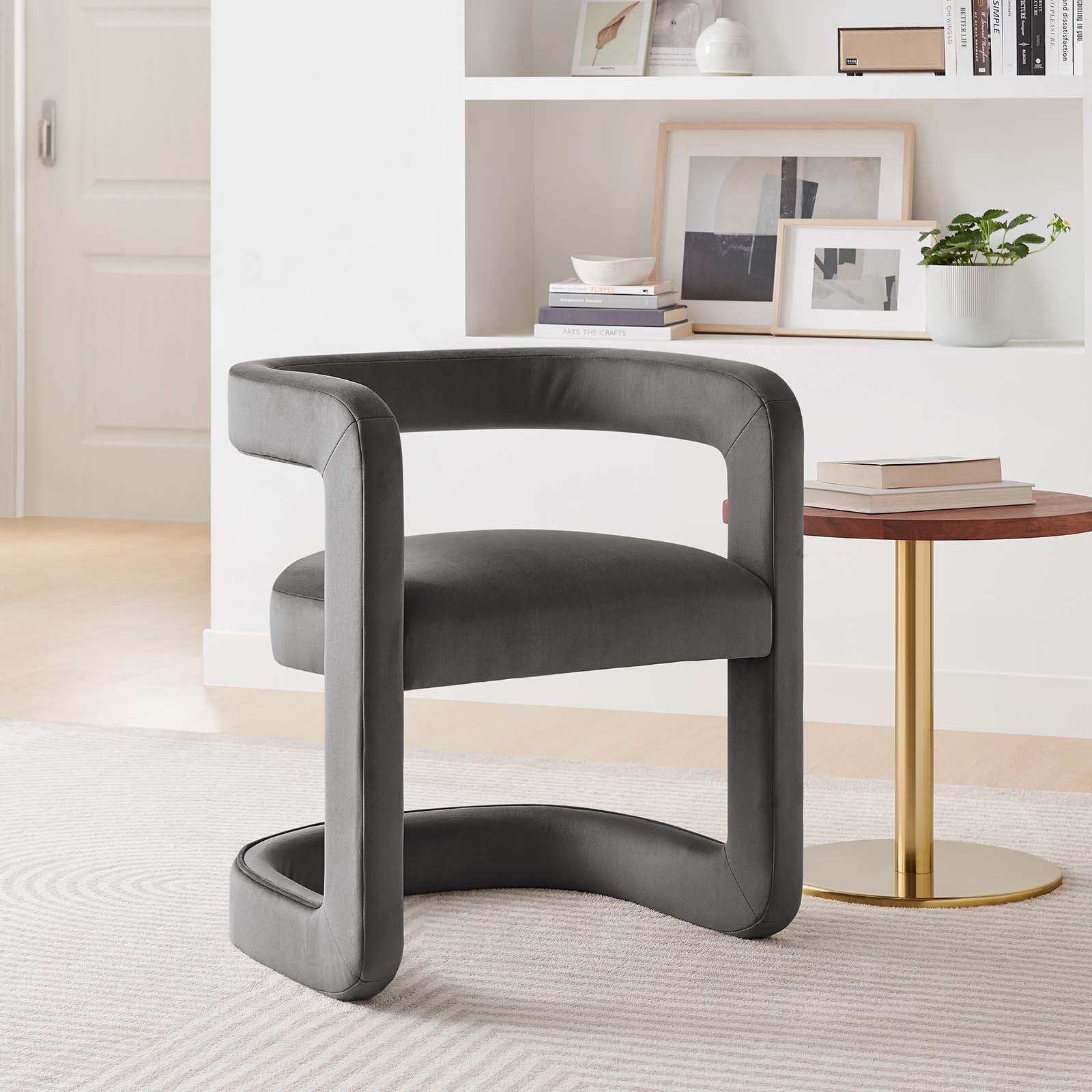 Winslow Performance Velvet Barrel Accent Chair By Modway - EEI-6778 - Image 38