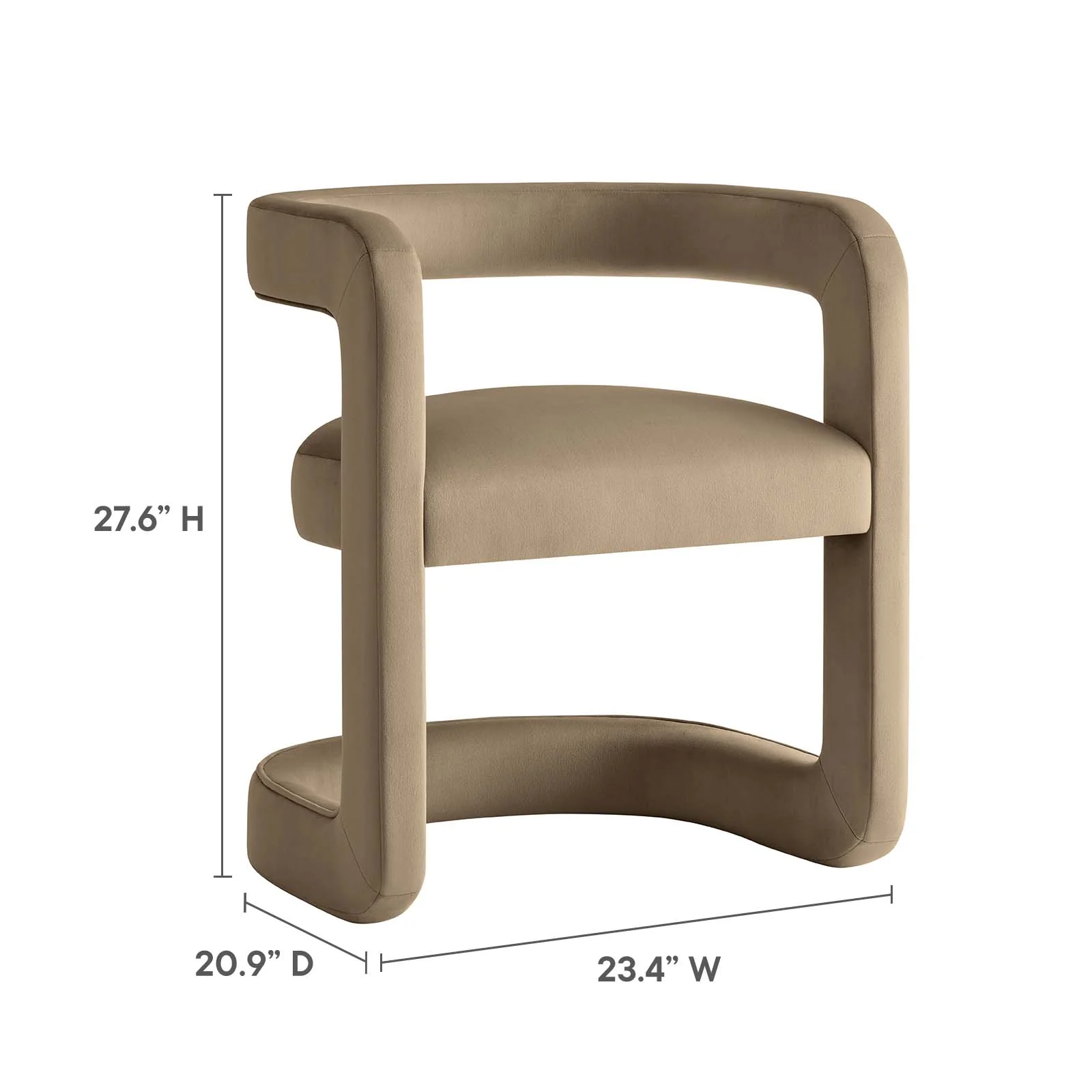 Winslow Performance Velvet Barrel Accent Chair By Modway - EEI-6778 - Image 52
