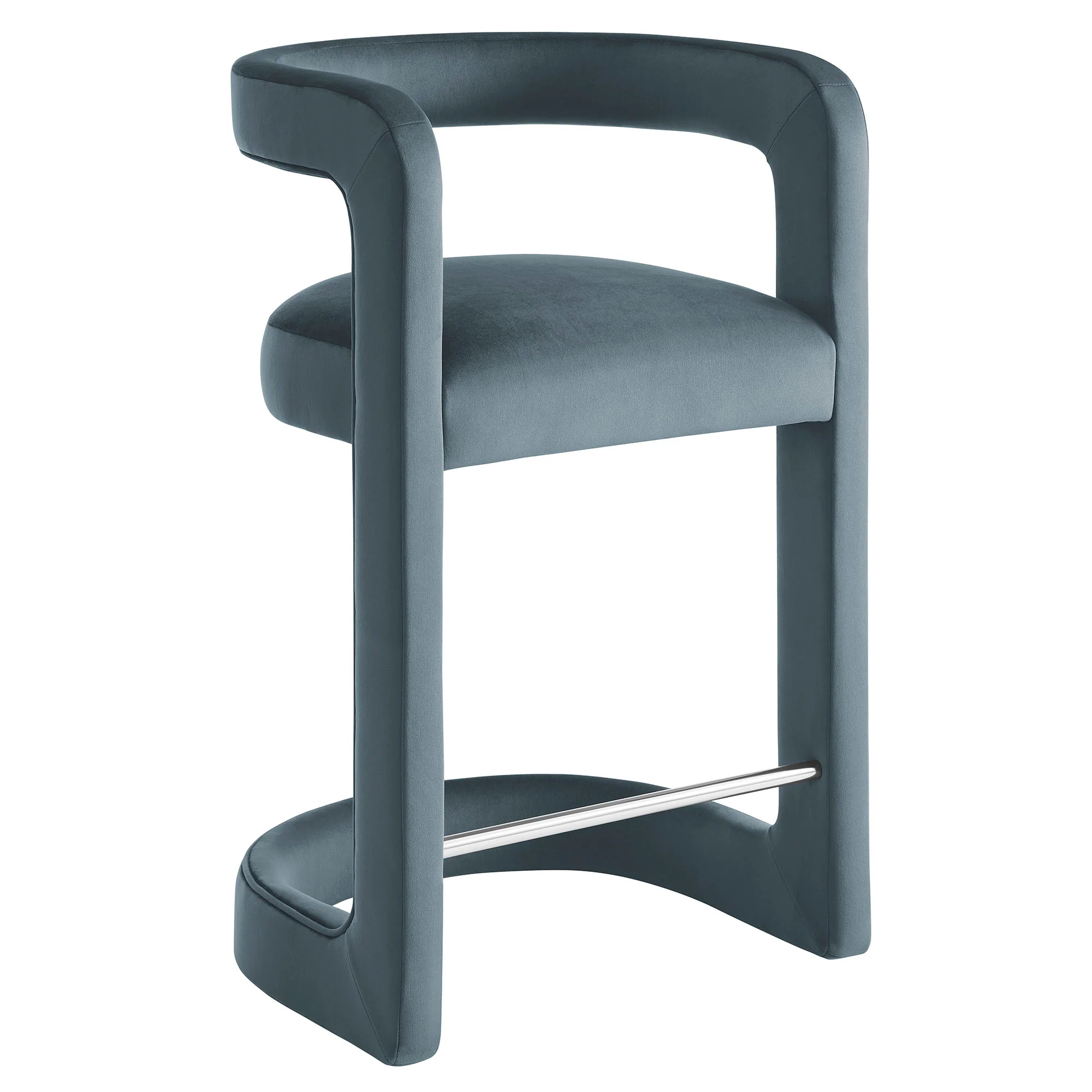 Winslow Performance Velvet Counter Stool by Modway - Image 10