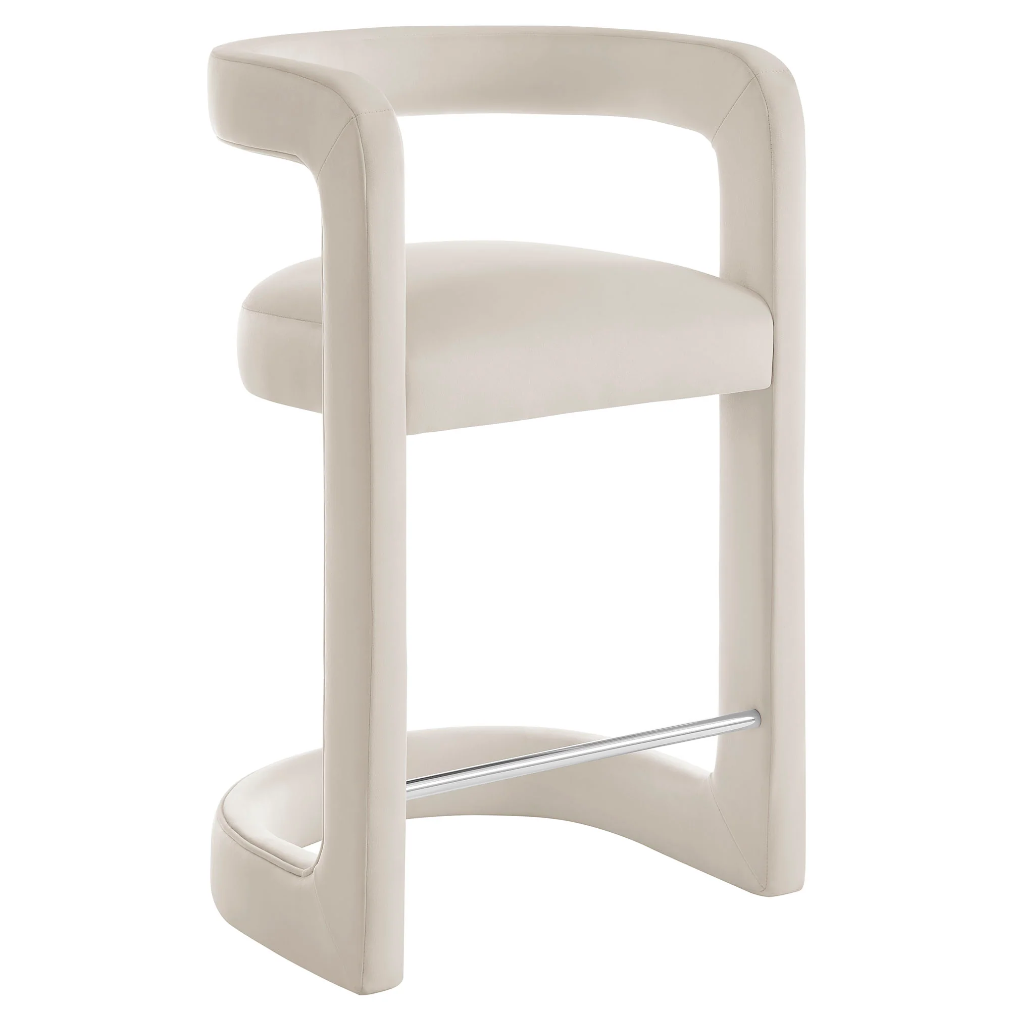 Winslow Performance Velvet Counter Stool by Modway - Image 2