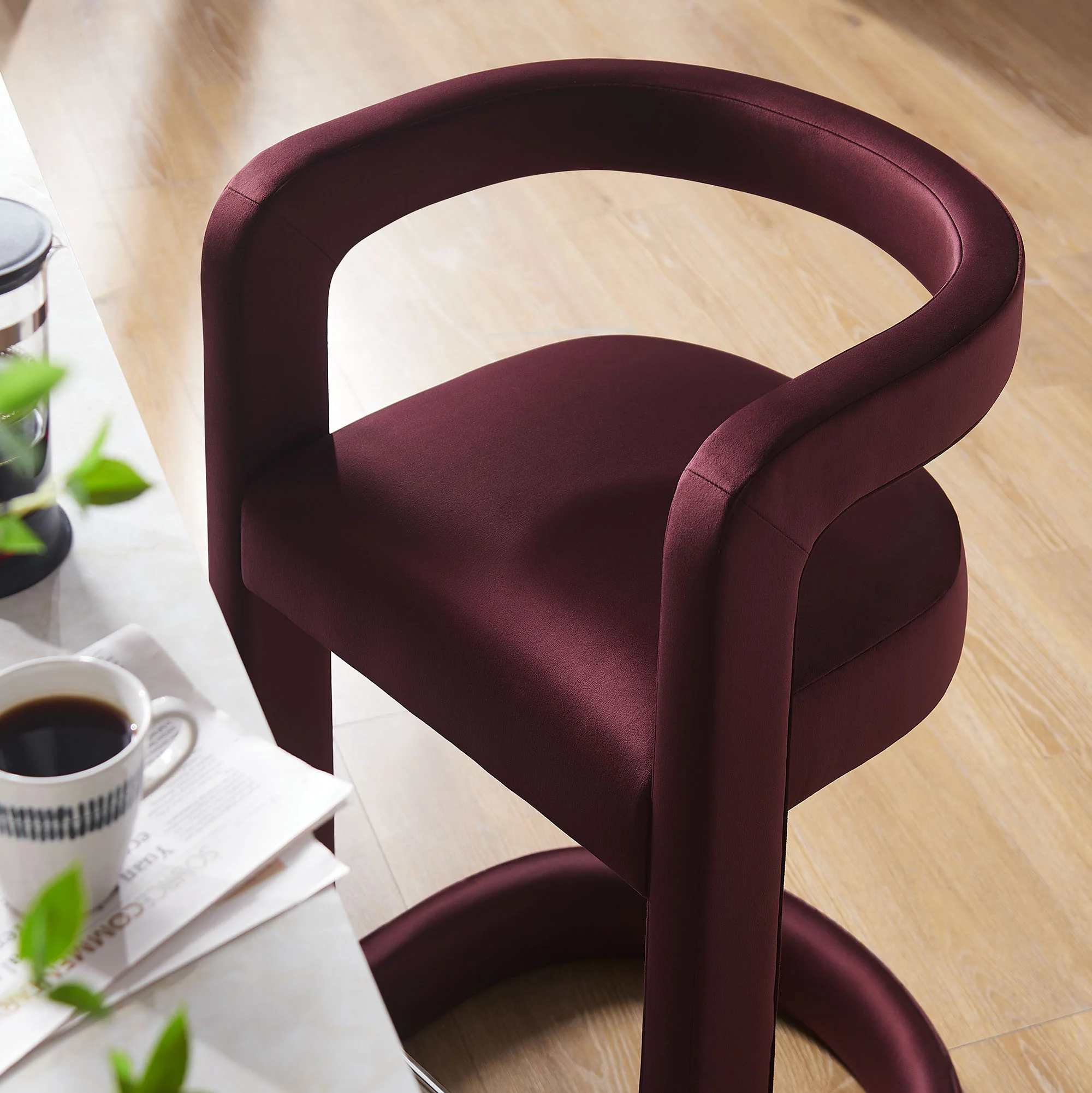 Winslow Performance Velvet Counter Stool by Modway - Image 24