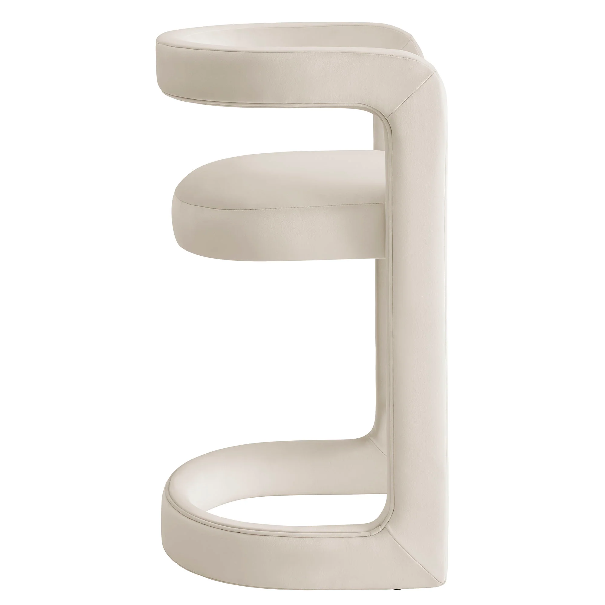 Winslow Performance Velvet Counter Stool by Modway - Image 3
