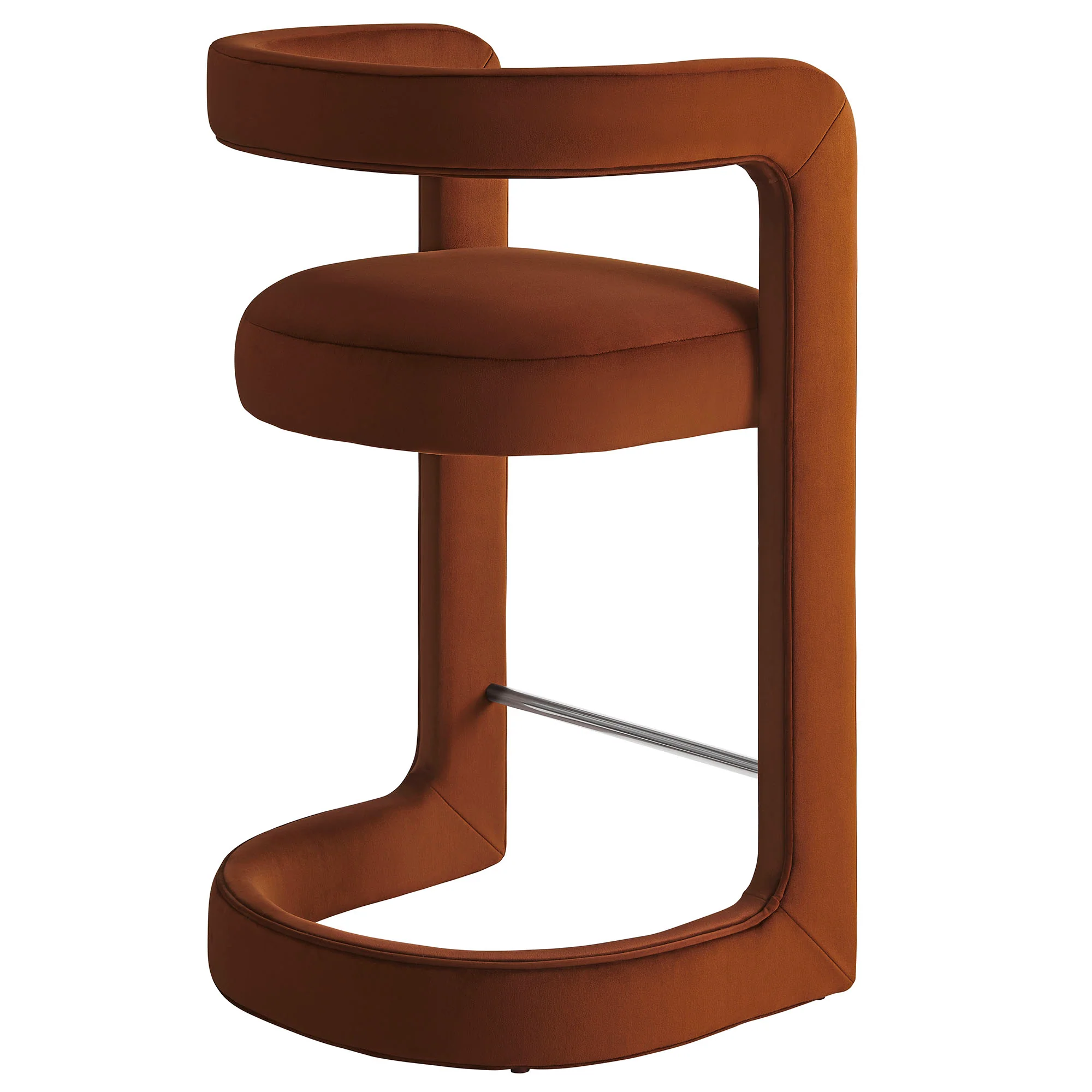 Winslow Performance Velvet Counter Stool by Modway - Image 30