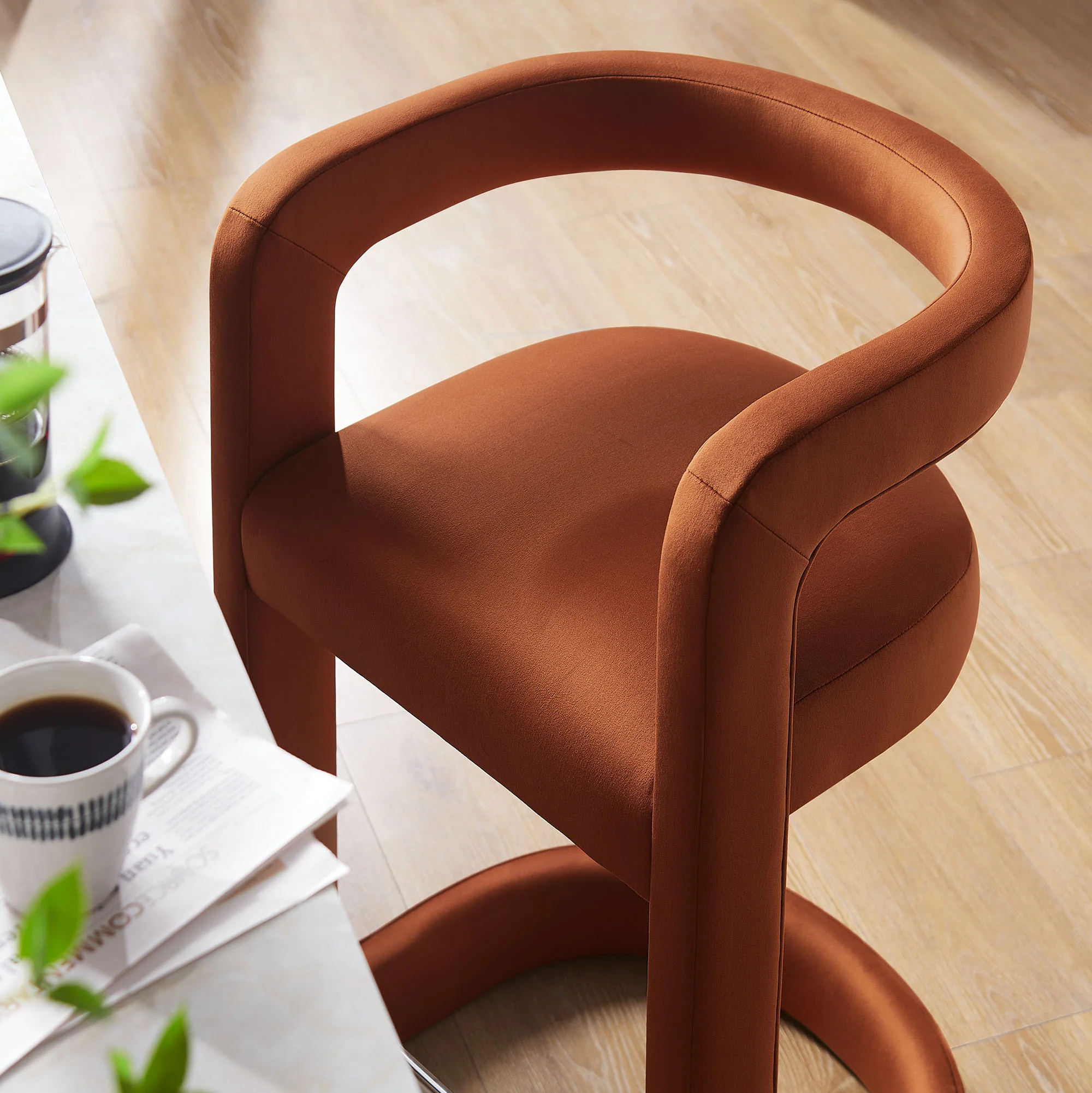 Winslow Performance Velvet Counter Stool by Modway - Image 33