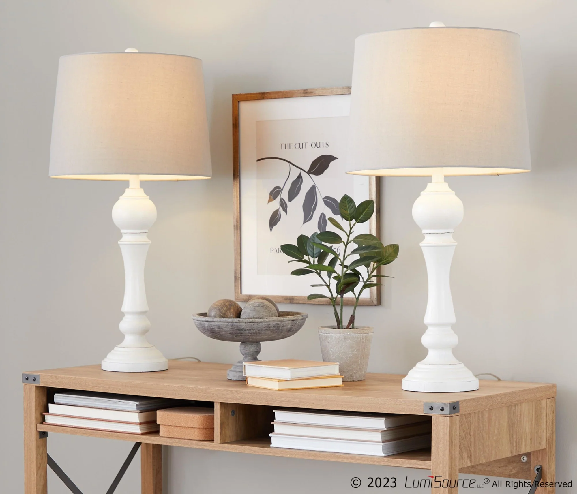 Winston 32" Poly Table Lamp - Set of 2 By LumiSource - GTP32-WNSTN GYNA2 - Image 10