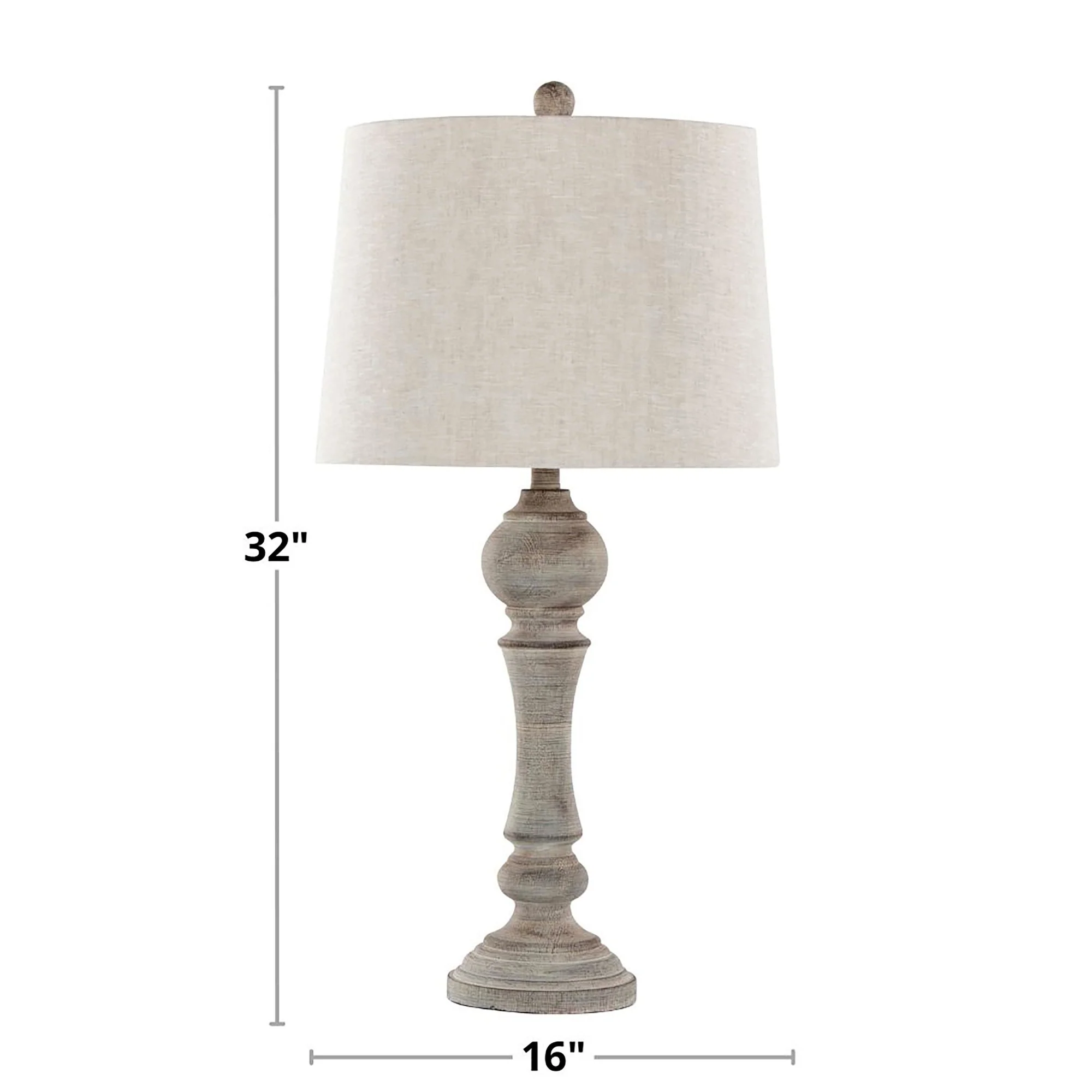 Winston 32" Poly Table Lamp - Set of 2 By LumiSource - GTP32-WNSTN GYNA2 - Image 7