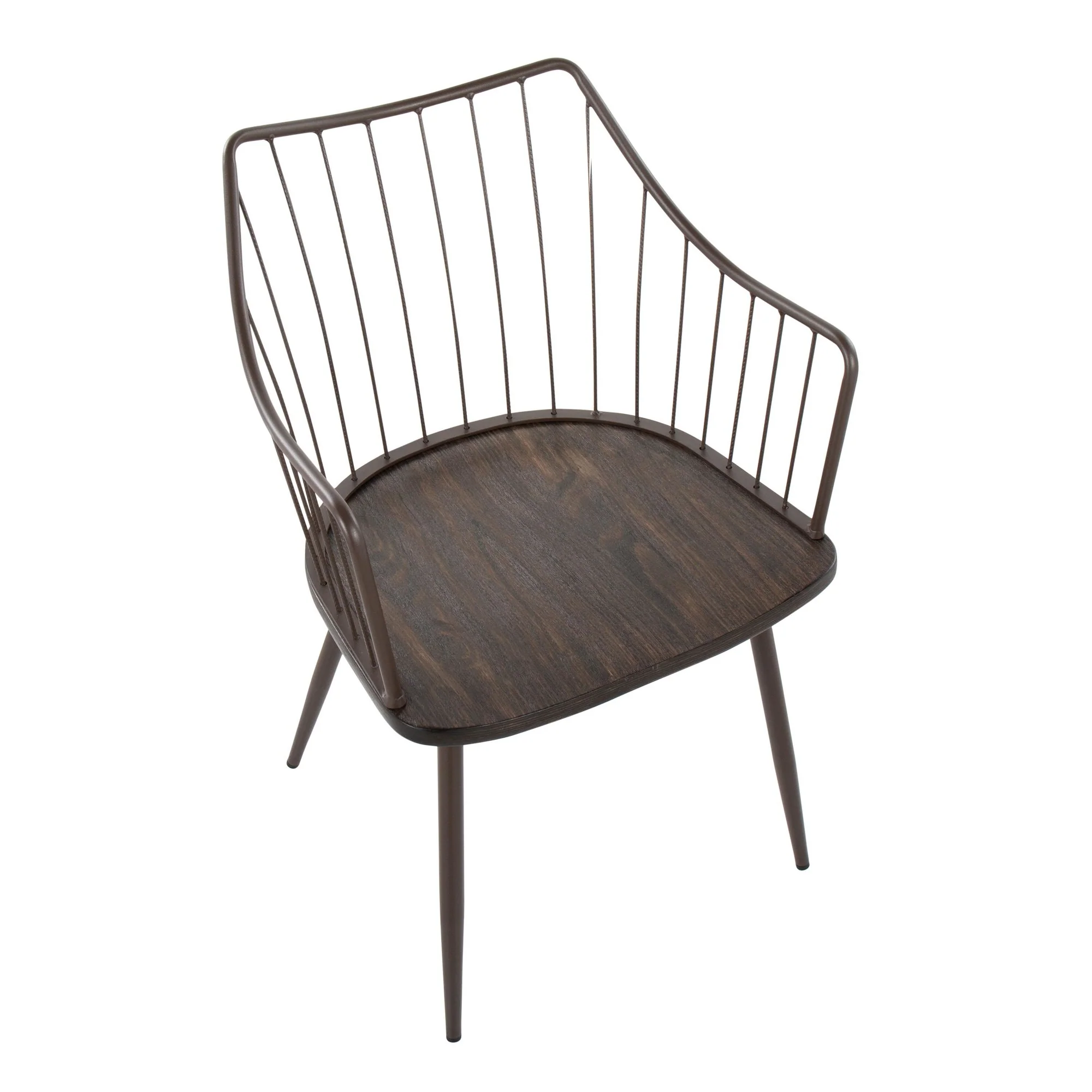 Winston Chair Brown By LumiSource - Image 2