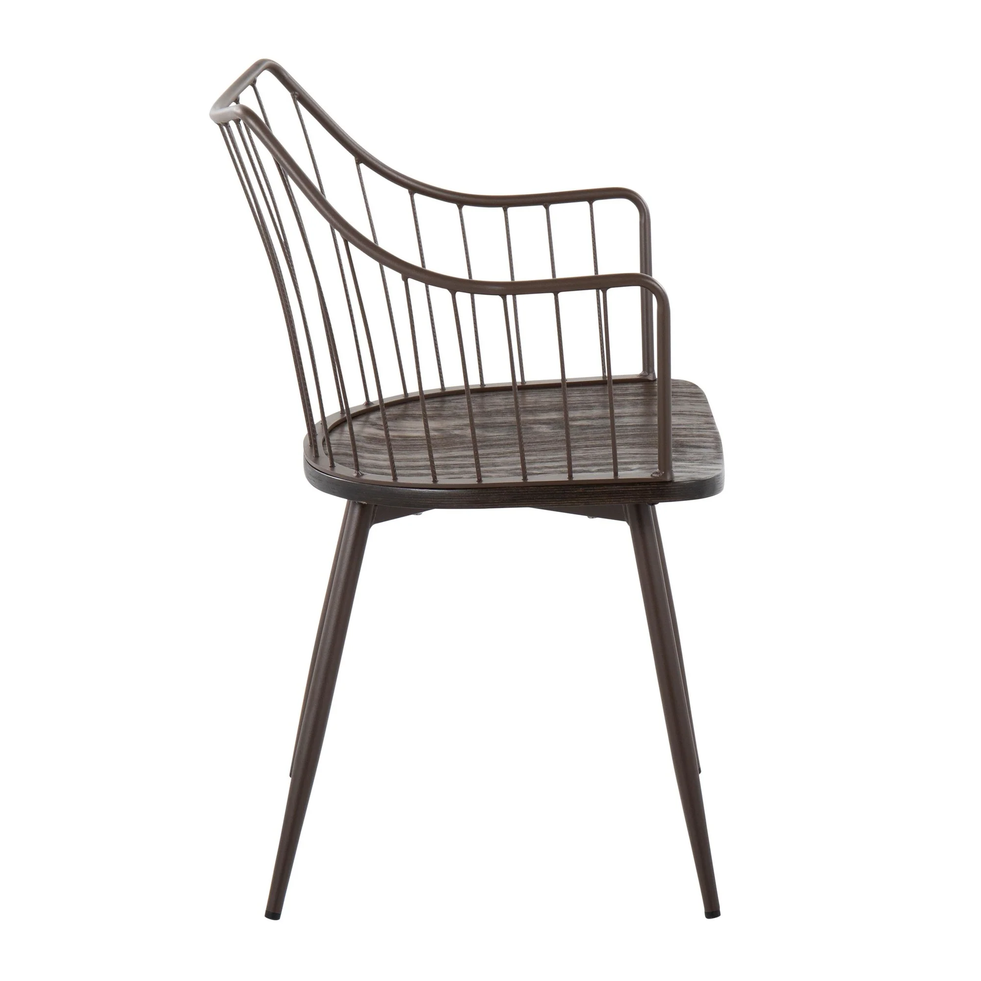Winston Chair Brown By LumiSource - Image 4