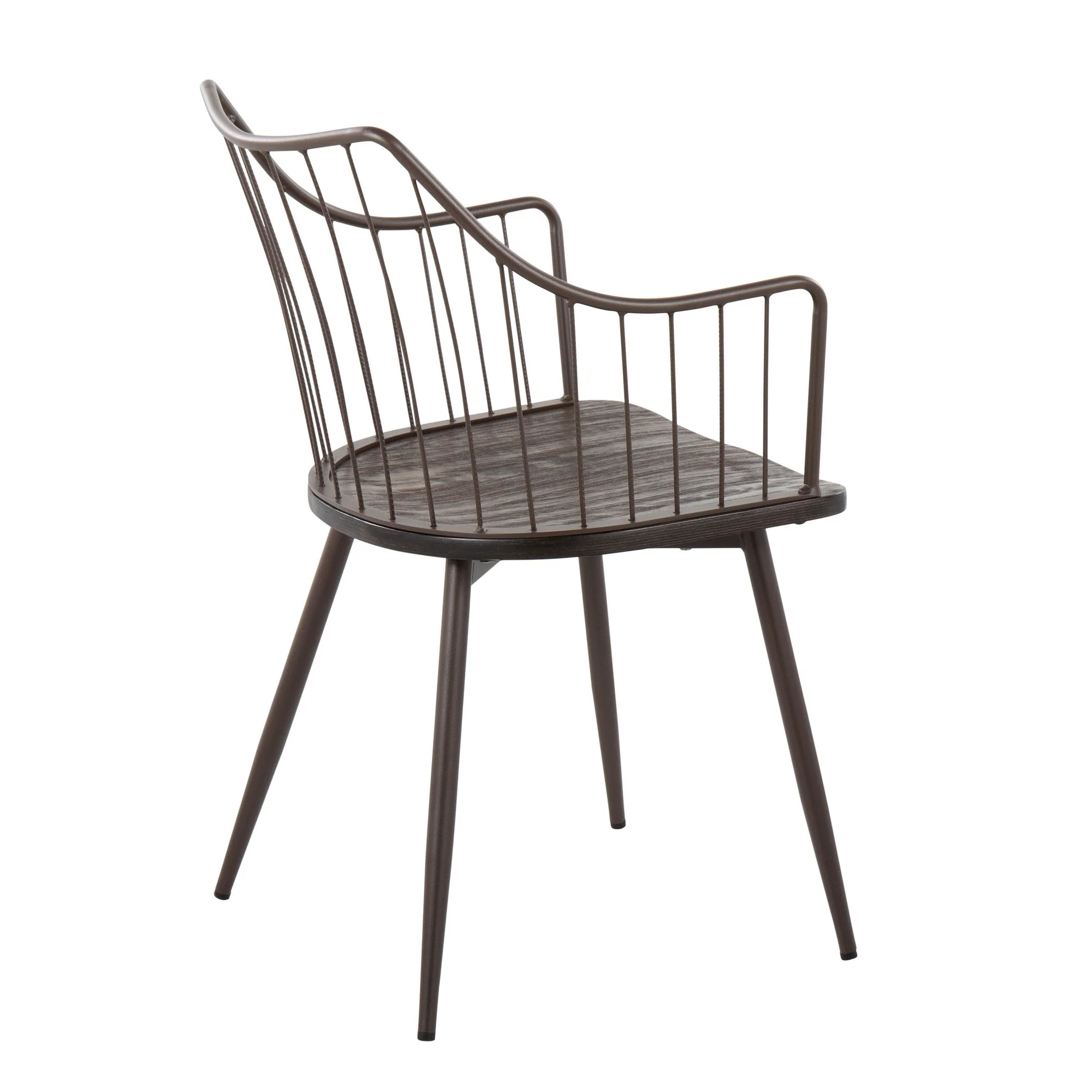 Winston Chair Brown By LumiSource - Image 5