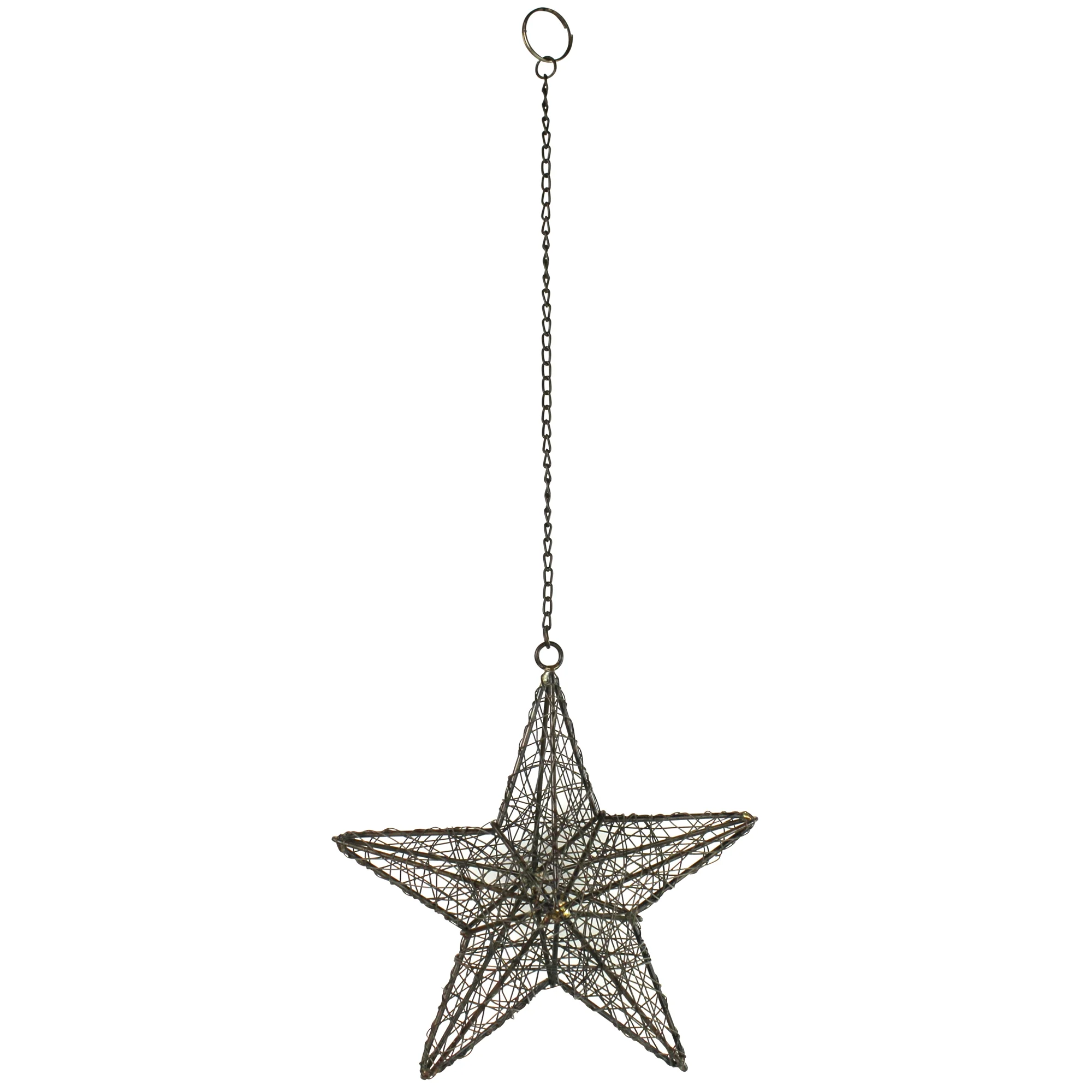 Wire Star - Medium, Rust Set Of 4 By HomArt - Image 2